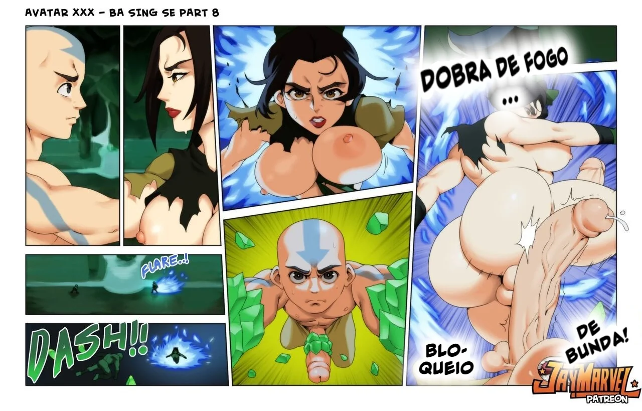 Avatar Hentai: Livro Dois – Futas Sedentas por Buceta | HQ Brasileiro