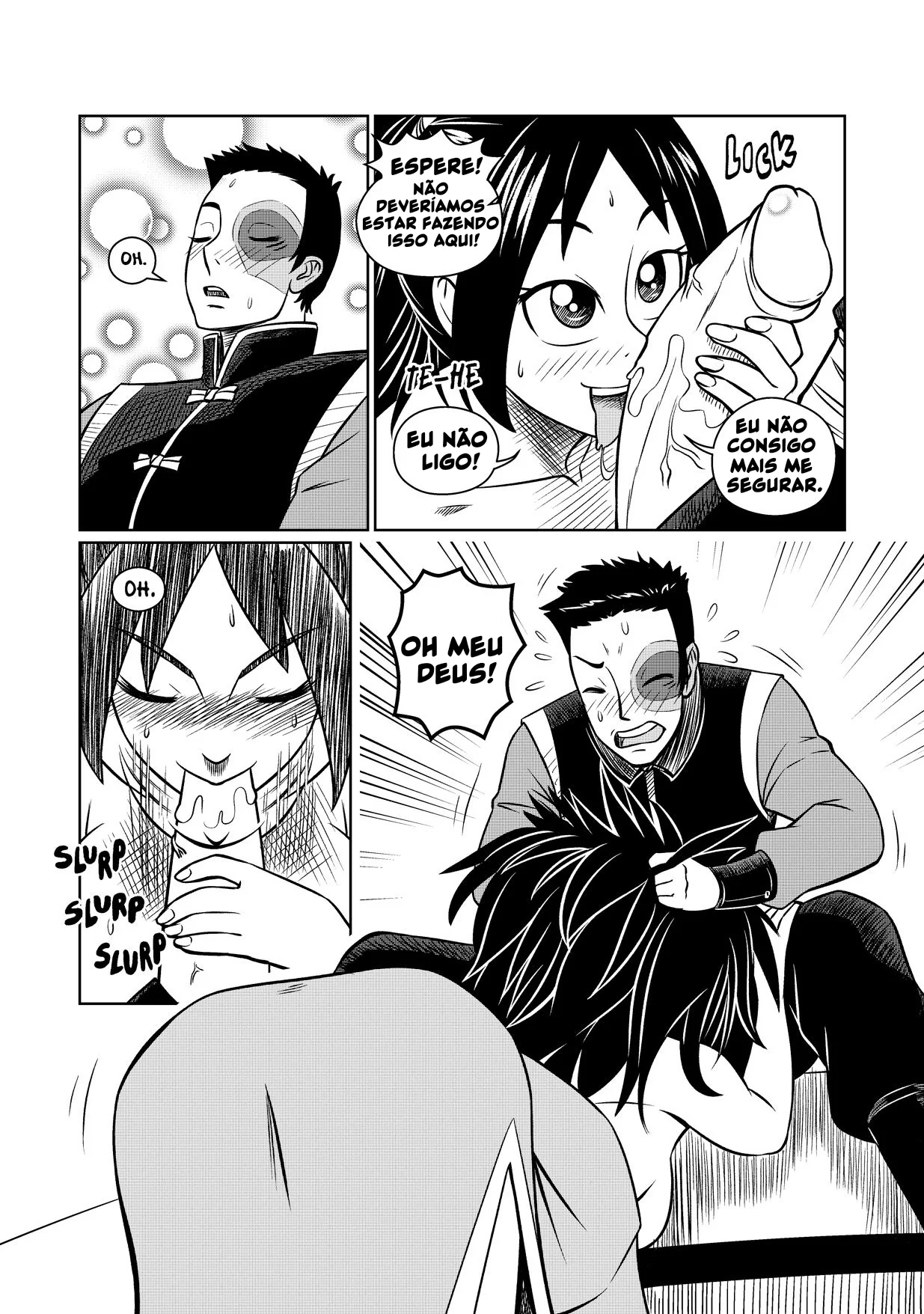Avatar Hentai: Na Noite de Ba Sing Se – A Buceta da Katara Recebe a Rola do Aang em Hentai HQ Brasileiro