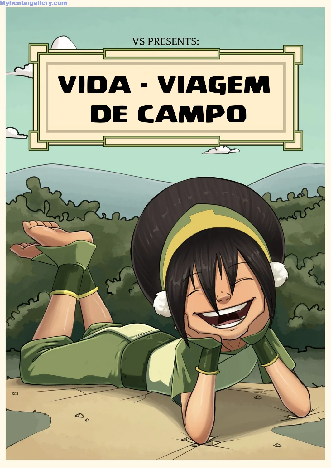 Avatar Hentai: Viagem de Campo – A Orgia dos Elementos em HQ Brasileiro