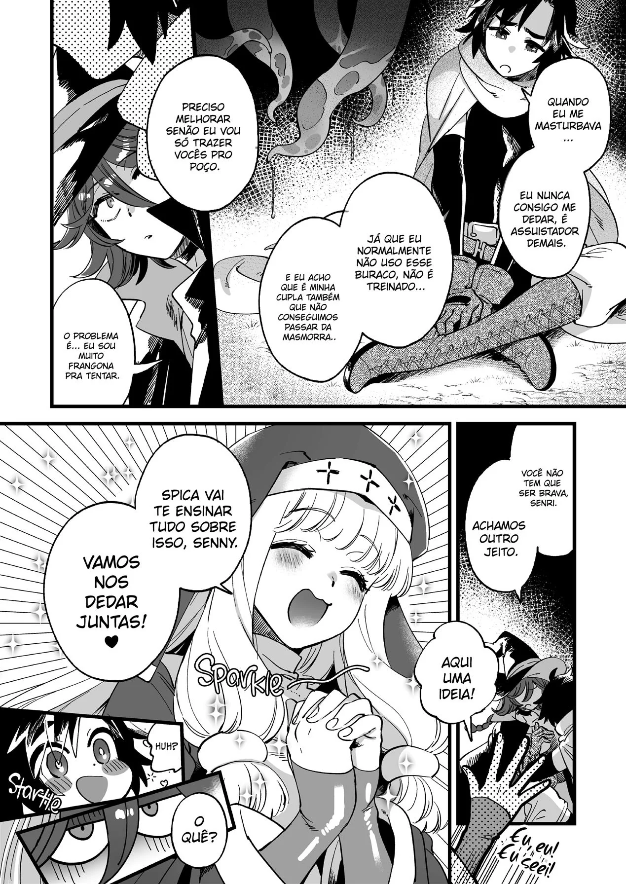 Aventuras na Masmorra da Putaria em HQ Brasileiro