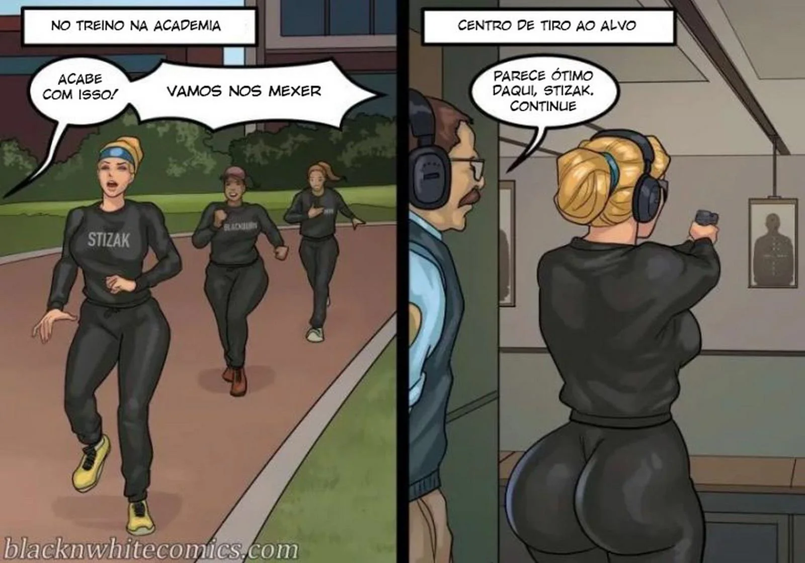 [REVISAR POST ⚠️✏️] Blacknwhitecomics, Fuck 12