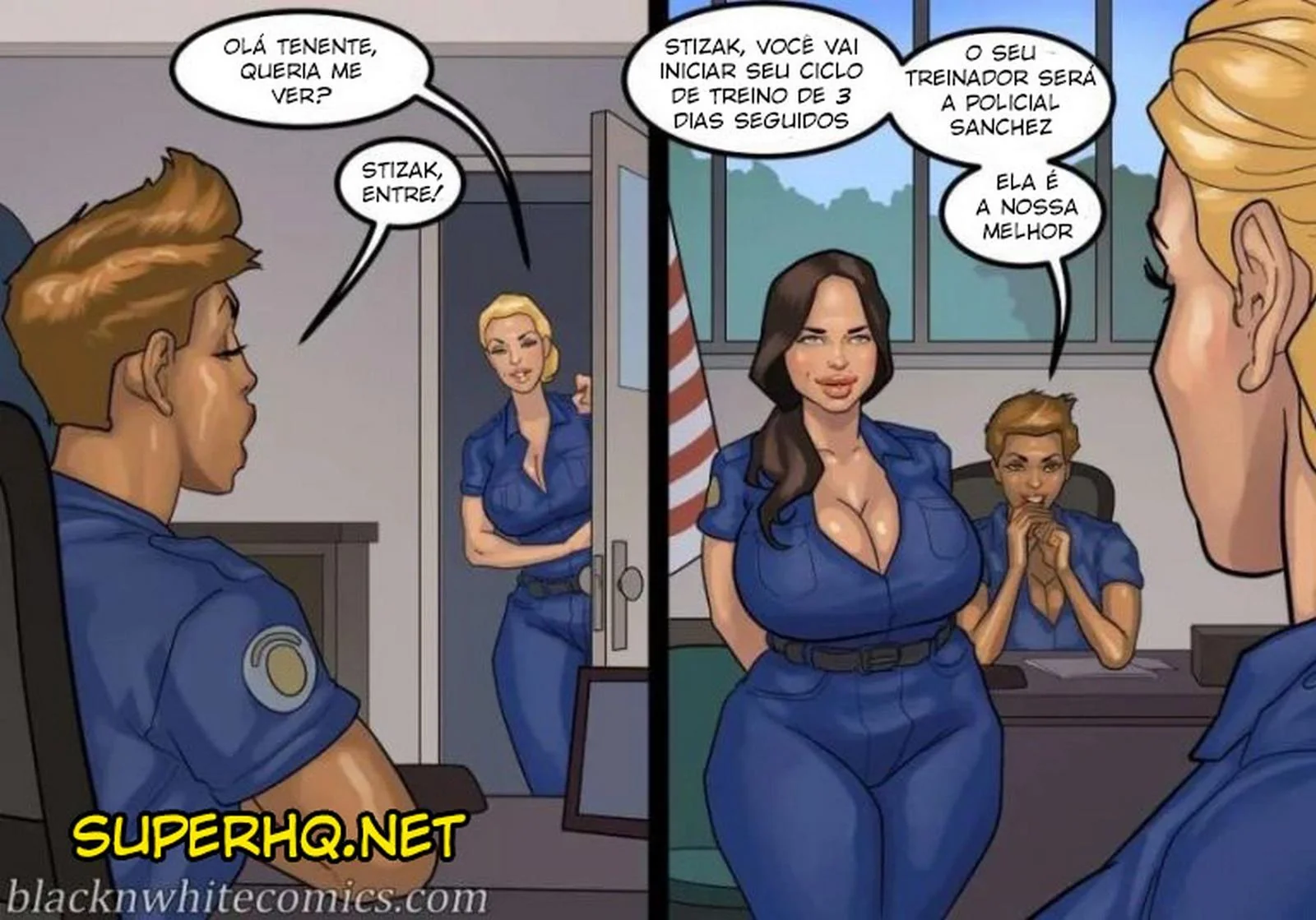 [REVISAR POST ⚠️✏️] Blacknwhitecomics, Fuck 12