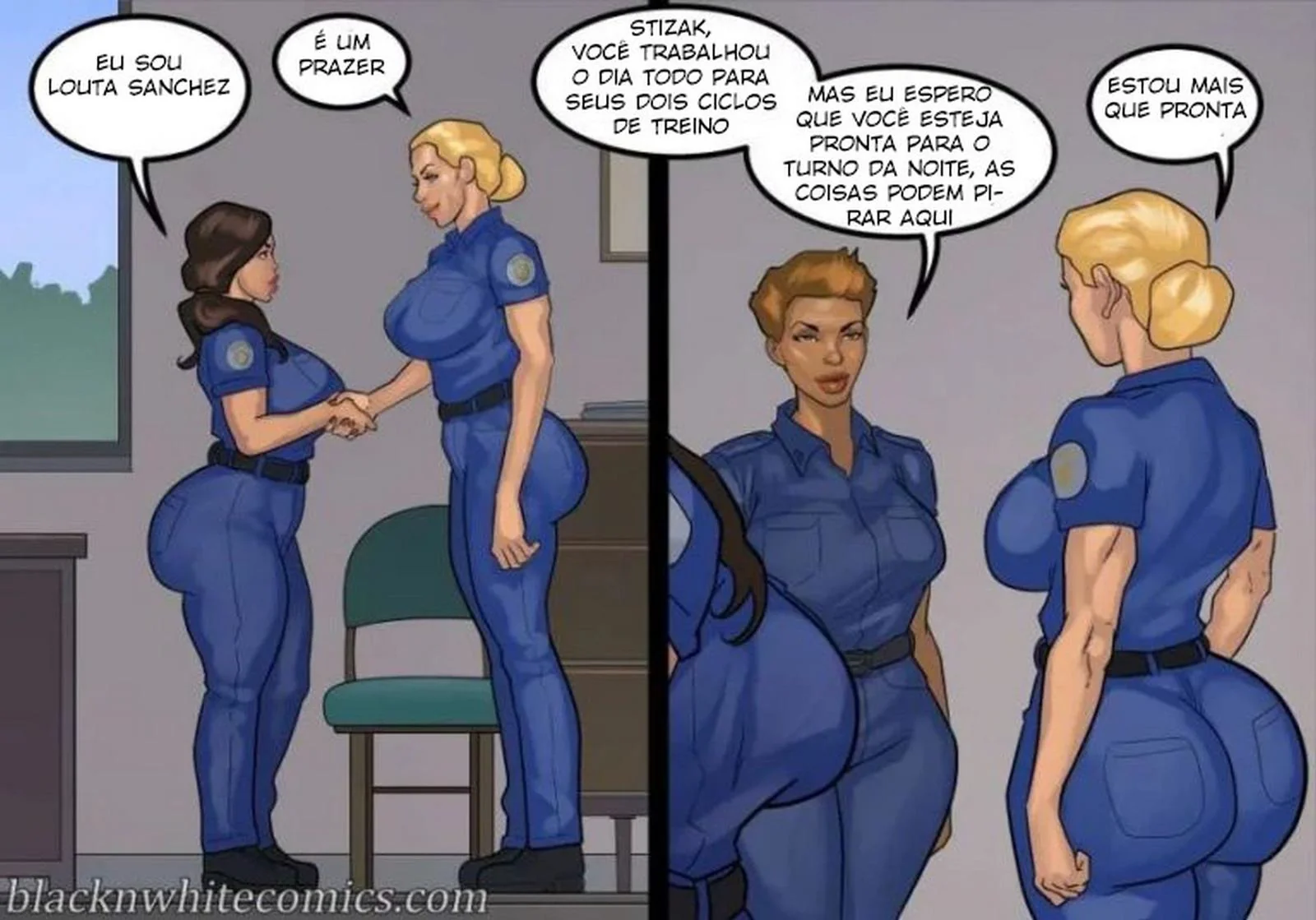[REVISAR POST ⚠️✏️] Blacknwhitecomics, Fuck 12