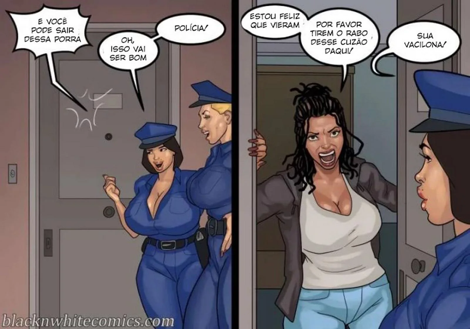 [REVISAR POST ⚠️✏️] Blacknwhitecomics, Fuck 12