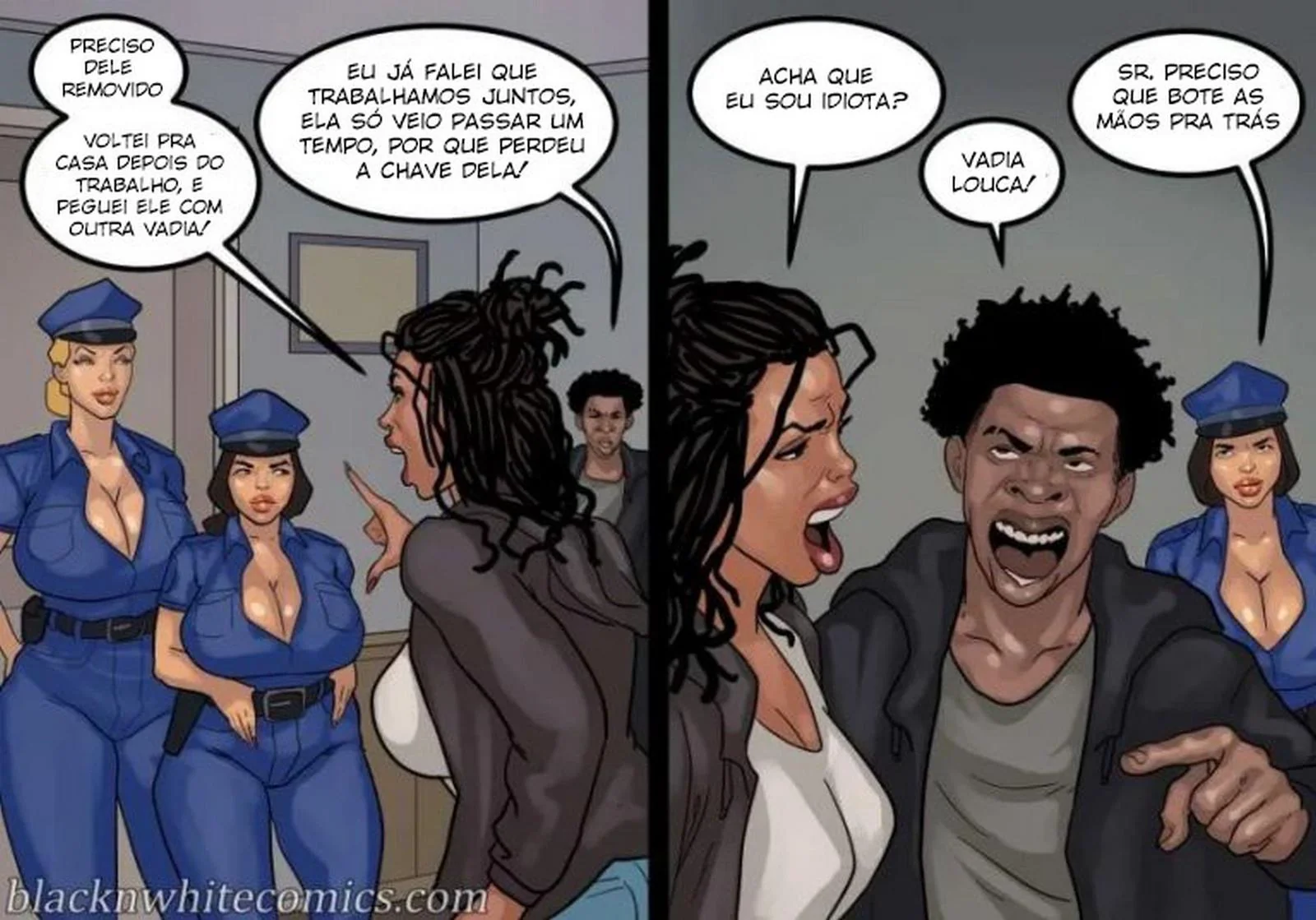 [REVISAR POST ⚠️✏️] Blacknwhitecomics, Fuck 12