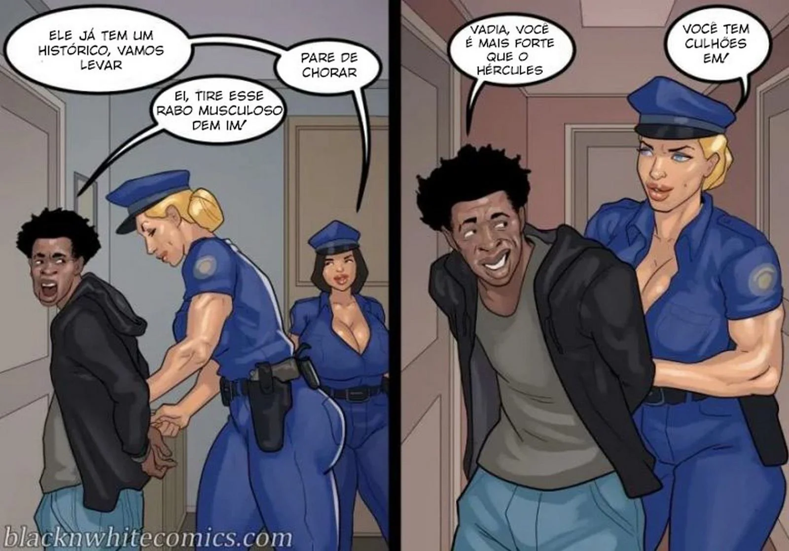[REVISAR POST ⚠️✏️] Blacknwhitecomics, Fuck 12