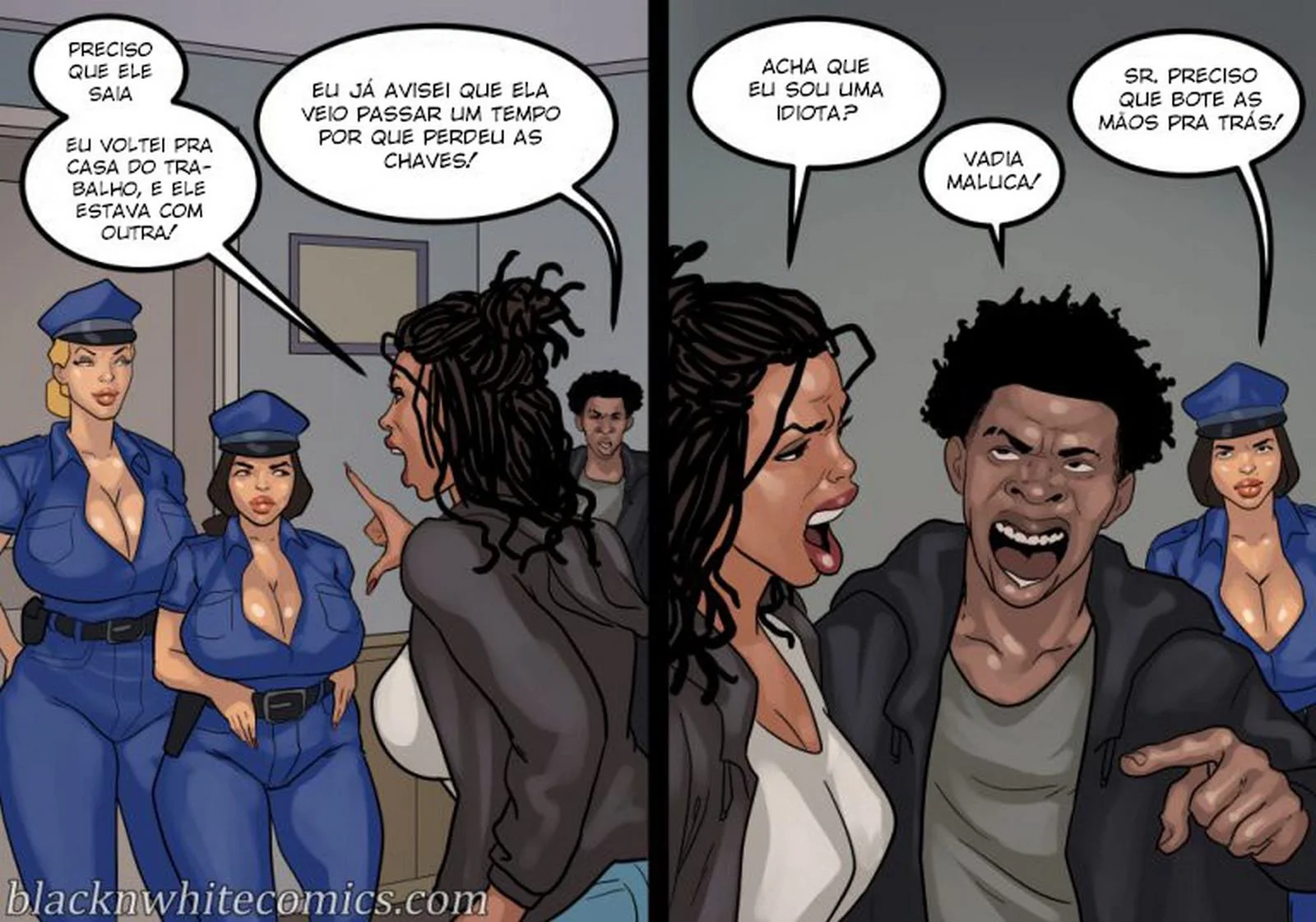 [REVISAR POST ⚠️✏️] Blacknwhitecomics, Fuck 12