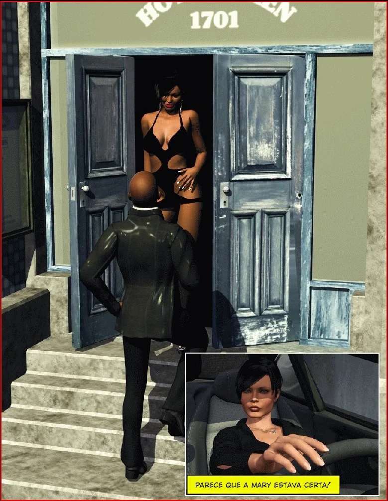 Esposinha Piranha Contrata Detetive para Descobrir a Rola do Marido – Hentai HQ 3D