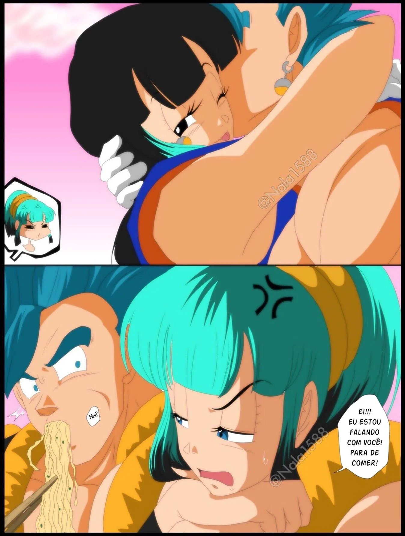 Dragon Ball Hentai: Piranhas na Termas do Bills em HQ Brasileiro