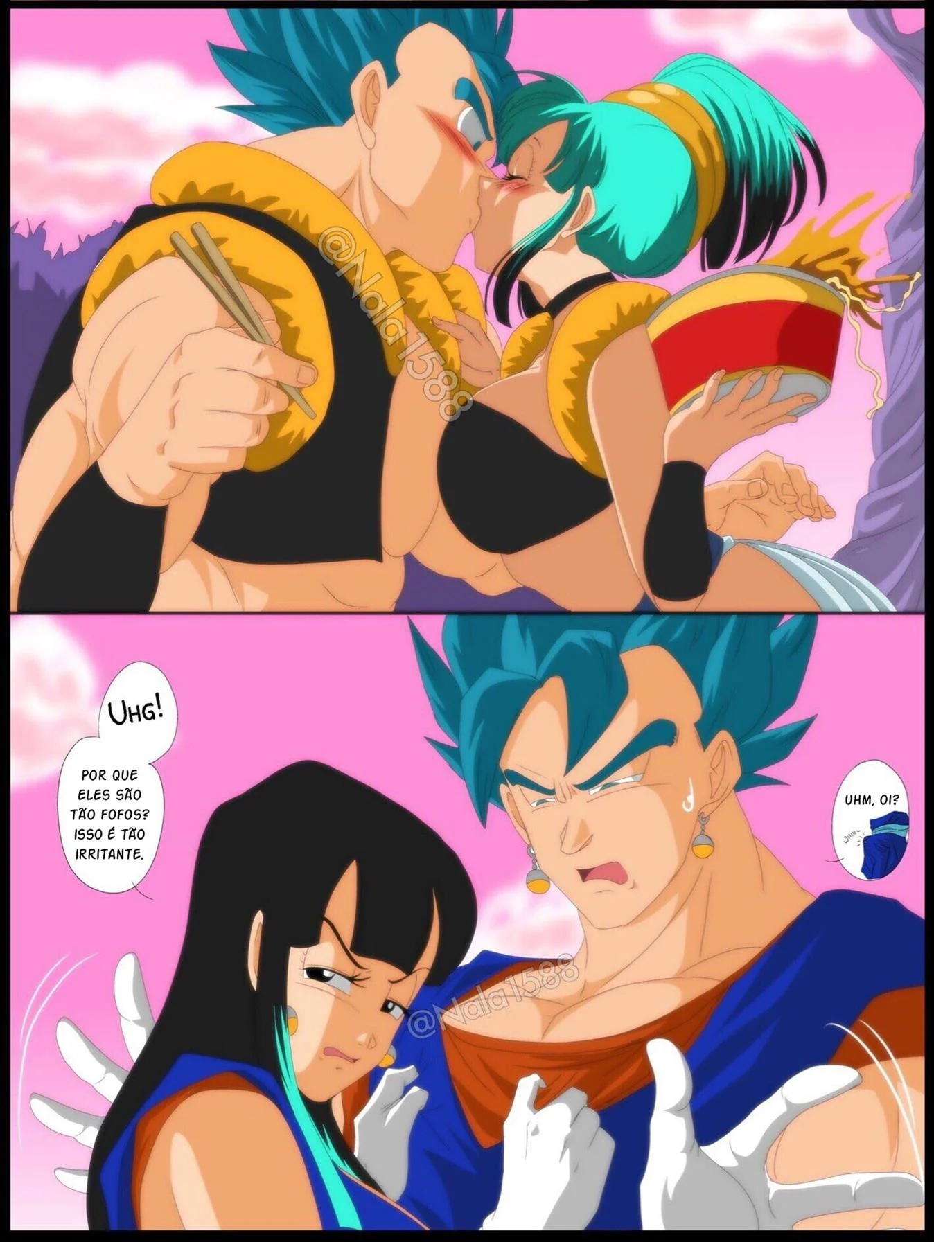 Dragon Ball Hentai: Piranhas na Termas do Bills em HQ Brasileiro