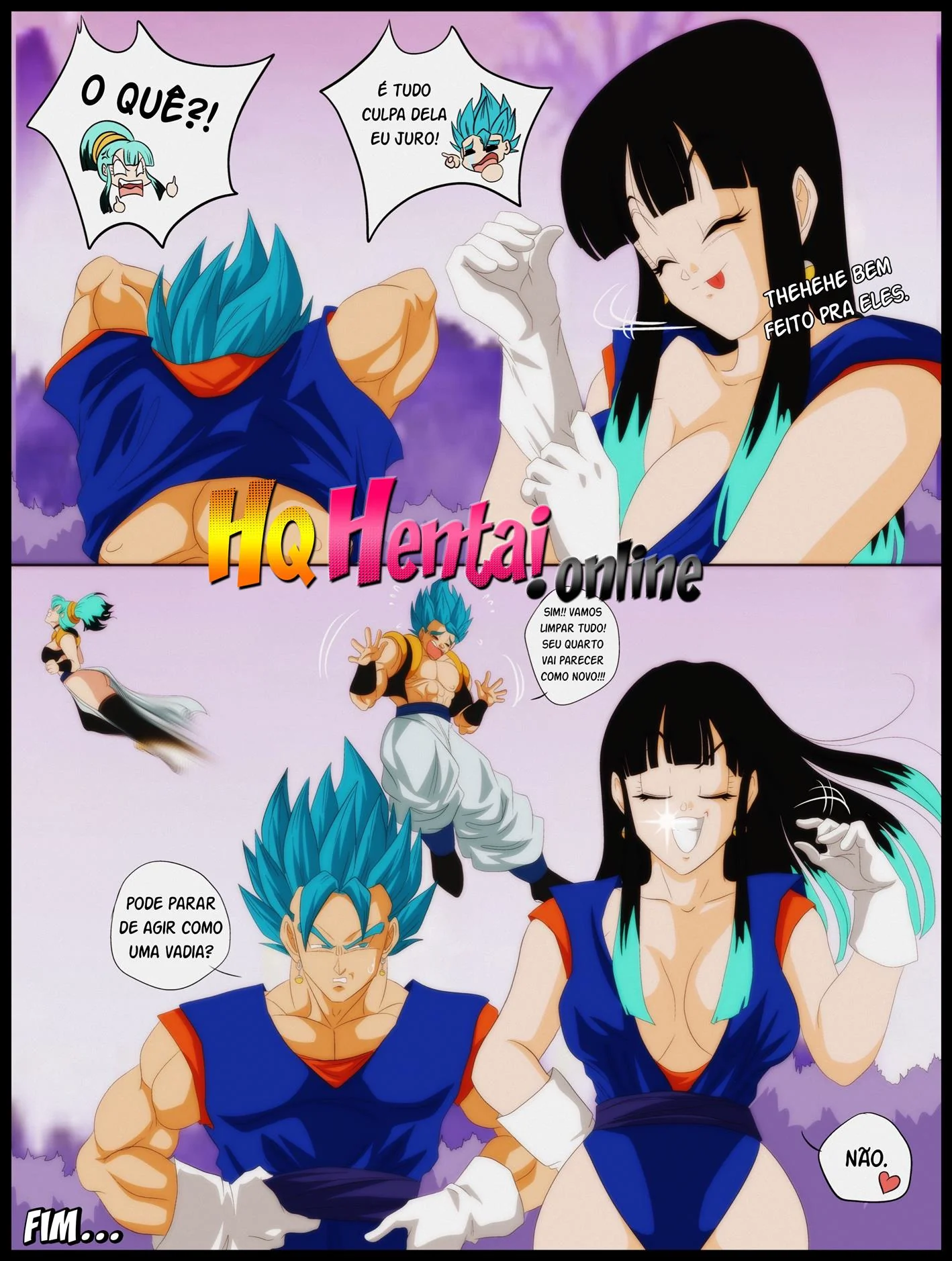Dragon Ball Hentai: Piranhas na Termas do Bills em HQ Brasileiro