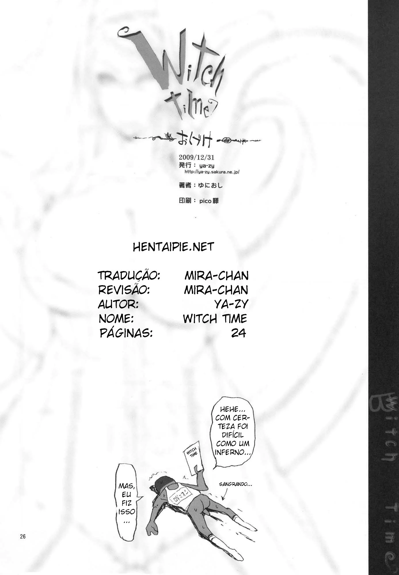 Bayonetta dando a buceta para o amigo roludo em hentai HQ Brasileiro