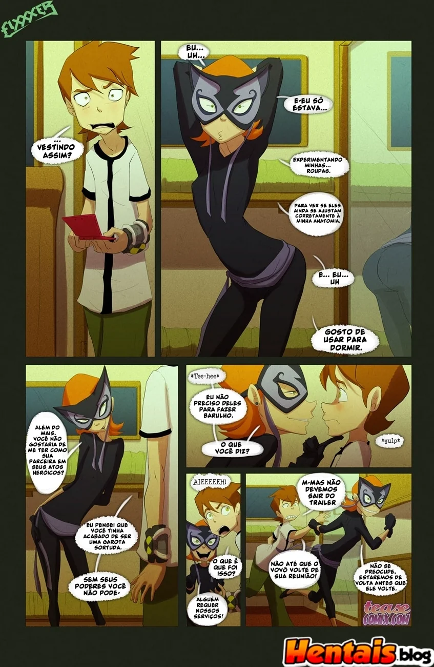 [REVISAR POST ⚠️✏️] Ben 10 Hentai: A bruxa Sem Nome