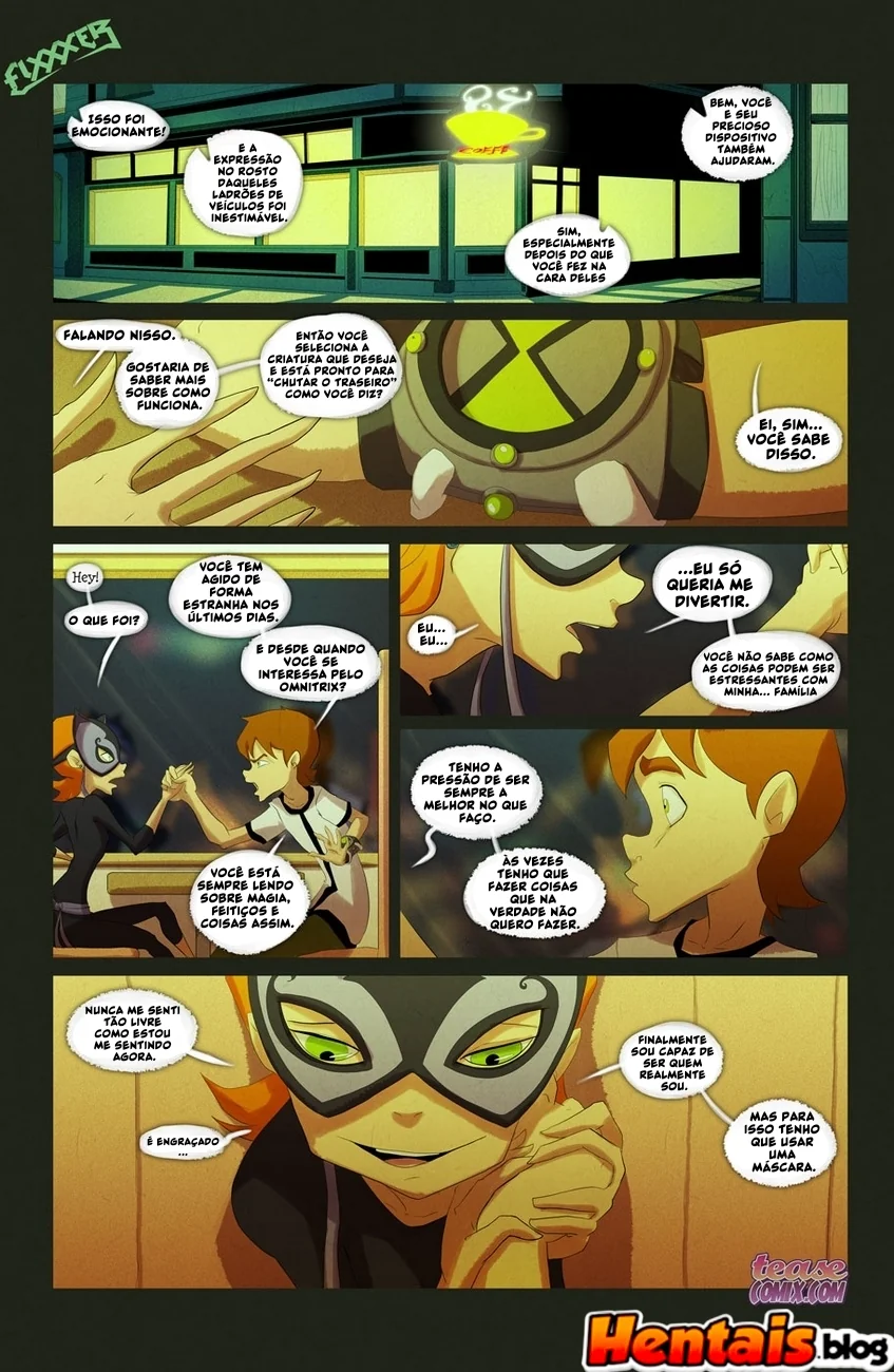 [REVISAR POST ⚠️✏️] Ben 10 Hentai: A bruxa Sem Nome