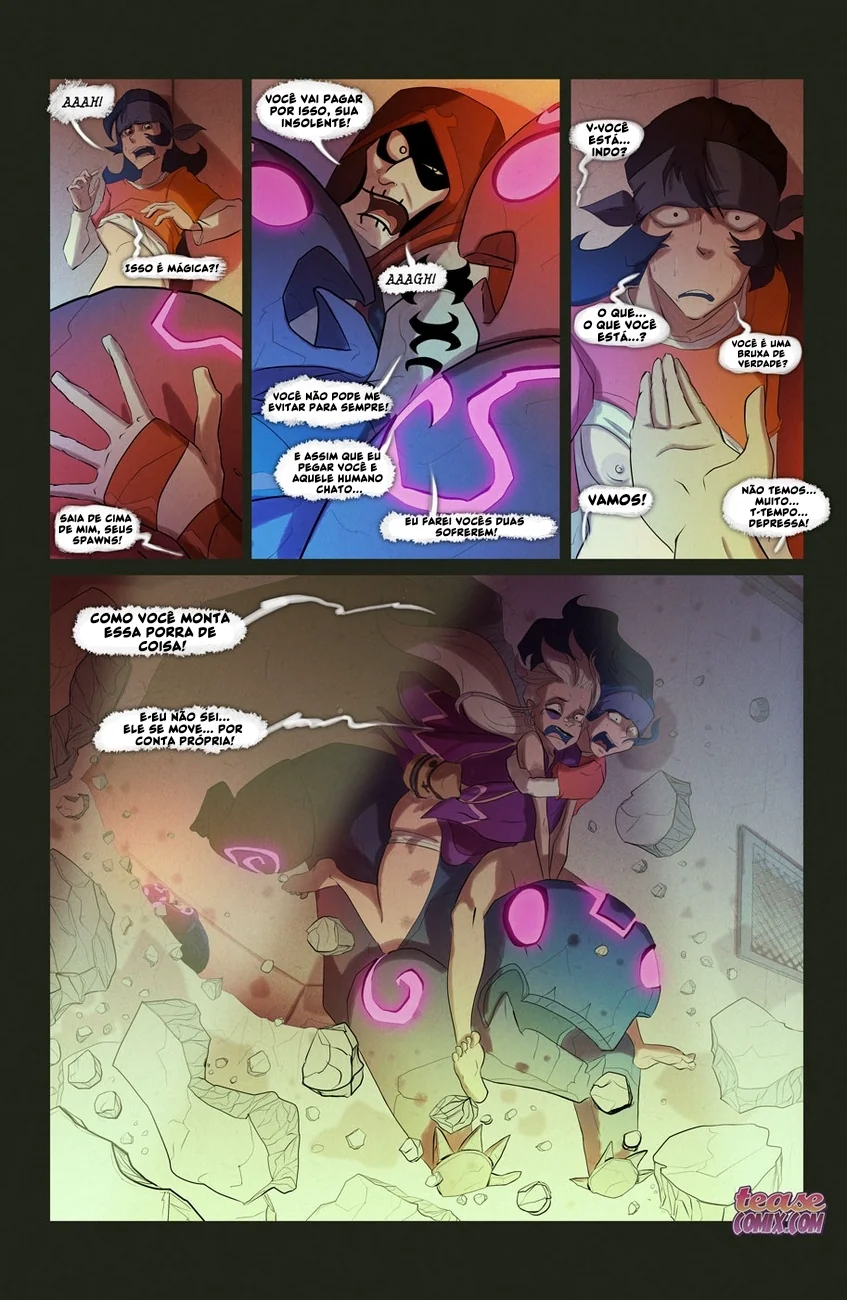 [REVISAR POST ⚠️✏️] Ben 10 Hentai: A bruxa Sem Nome