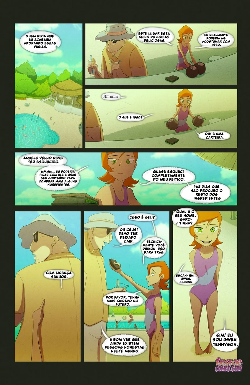[REVISAR POST ⚠️✏️] Ben 10 Hentai: A bruxa Sem Nome