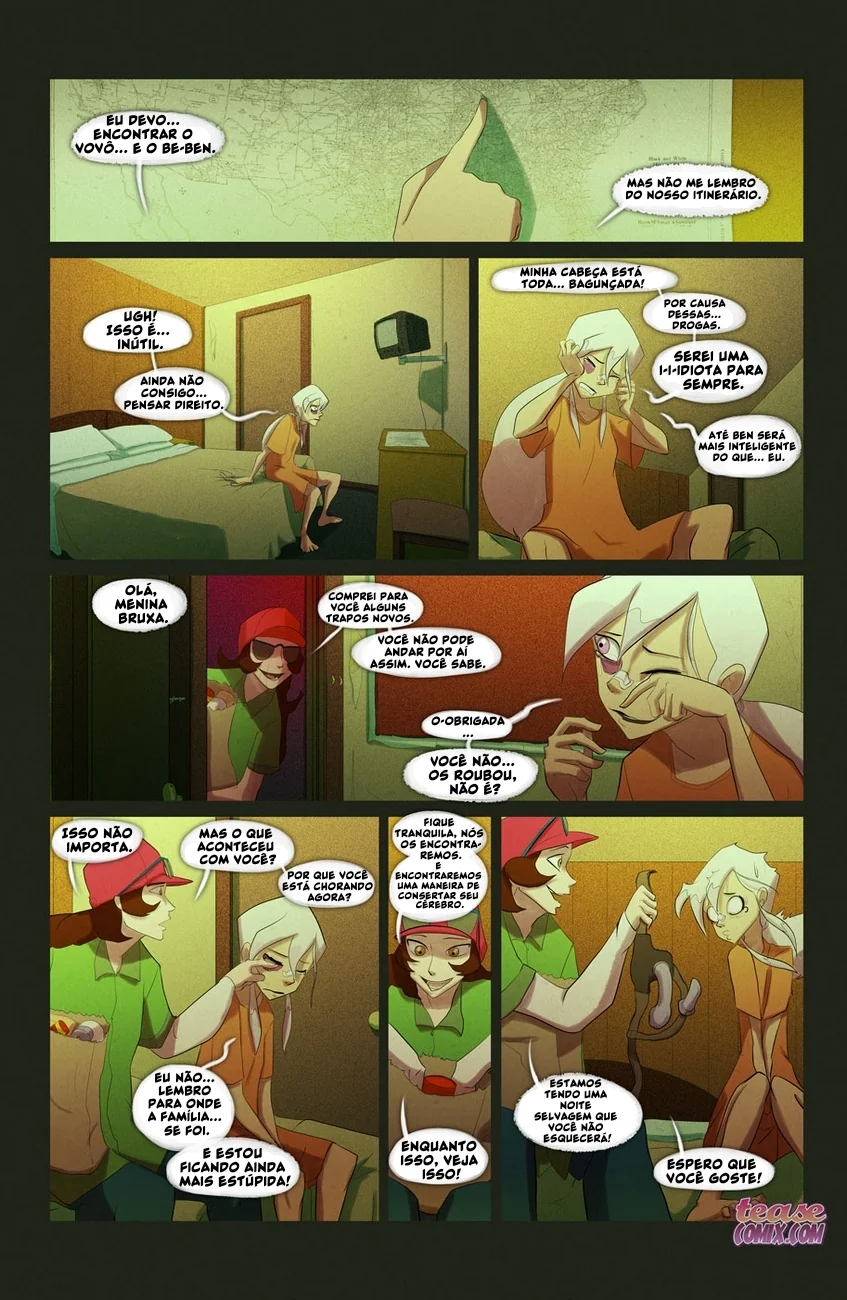 [REVISAR POST ⚠️✏️] Ben 10 Hentai: A bruxa Sem Nome