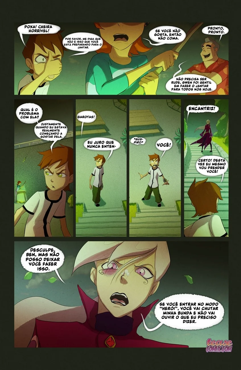 [REVISAR POST ⚠️✏️] Ben 10 Hentai: A bruxa Sem Nome
