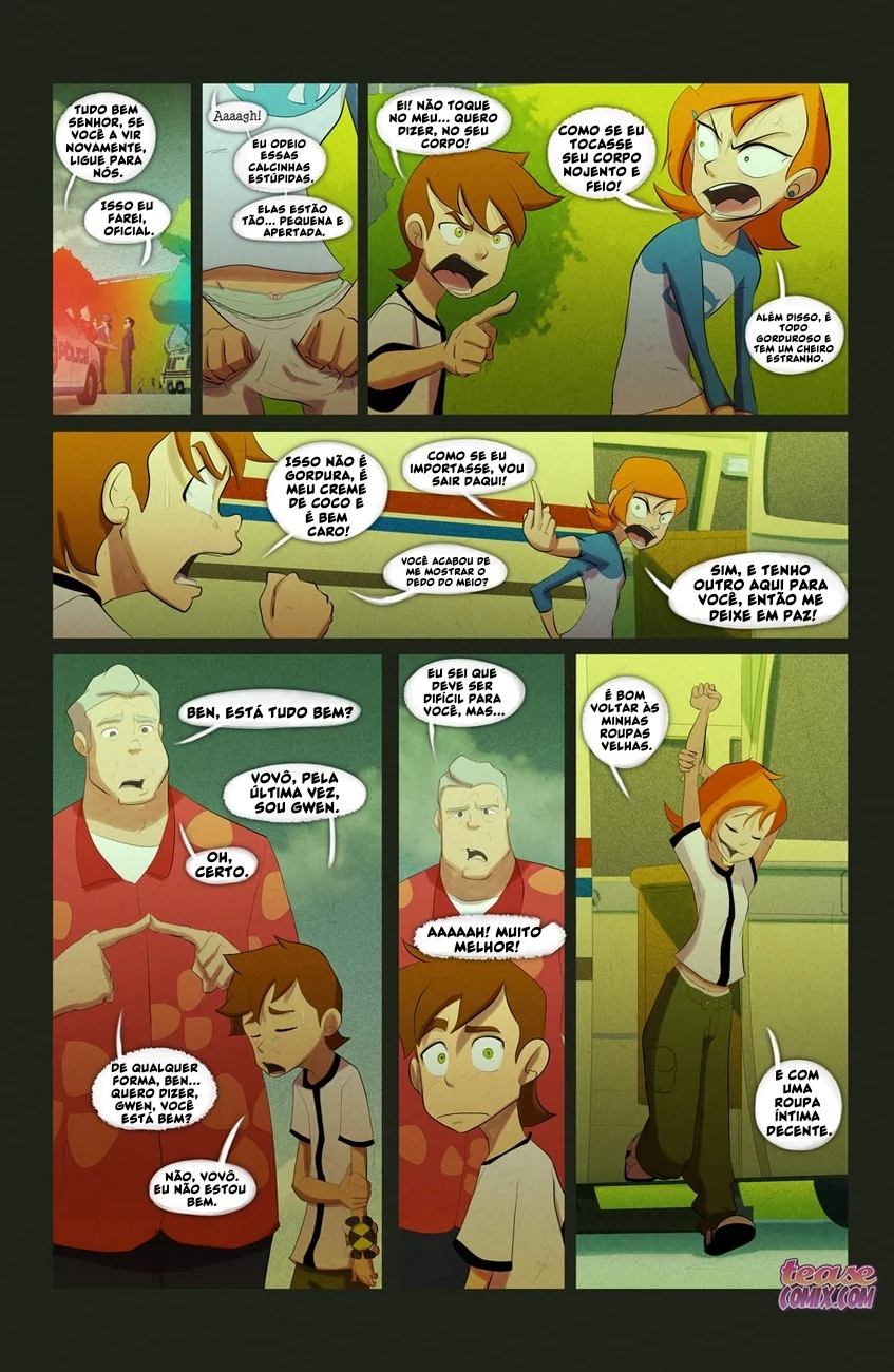 [REVISAR POST ⚠️✏️] Ben 10 Hentai: A bruxa Sem Nome