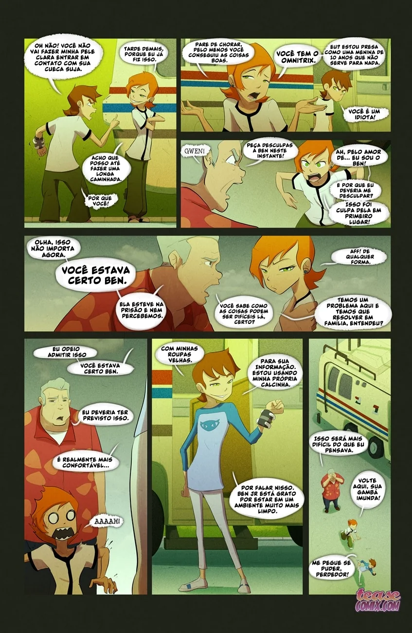 [REVISAR POST ⚠️✏️] Ben 10 Hentai: A bruxa Sem Nome