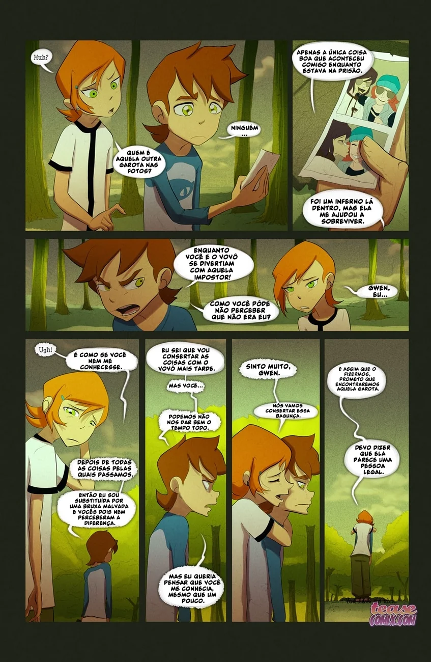 [REVISAR POST ⚠️✏️] Ben 10 Hentai: A bruxa Sem Nome