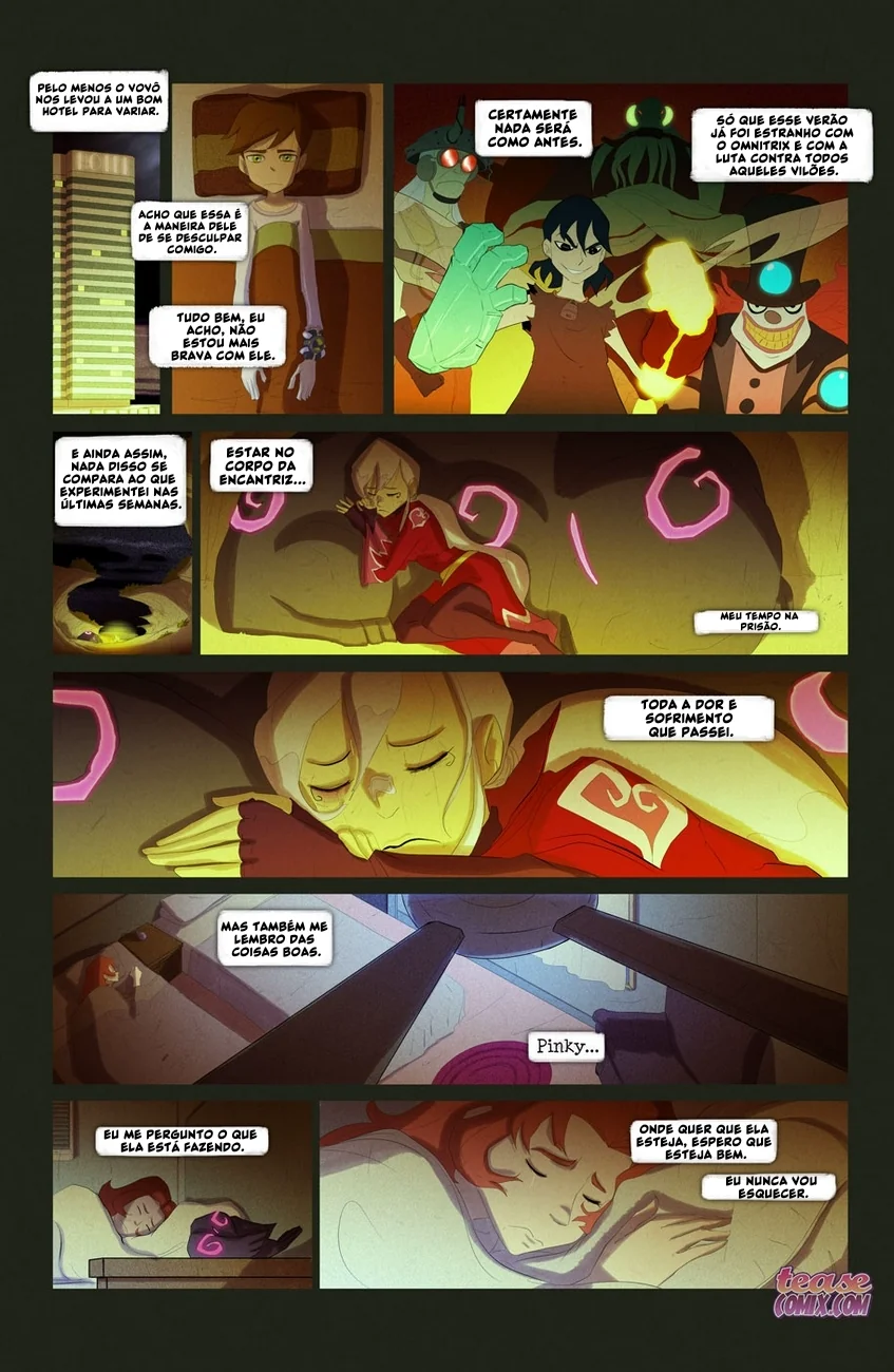 [REVISAR POST ⚠️✏️] Ben 10 Hentai: A bruxa Sem Nome