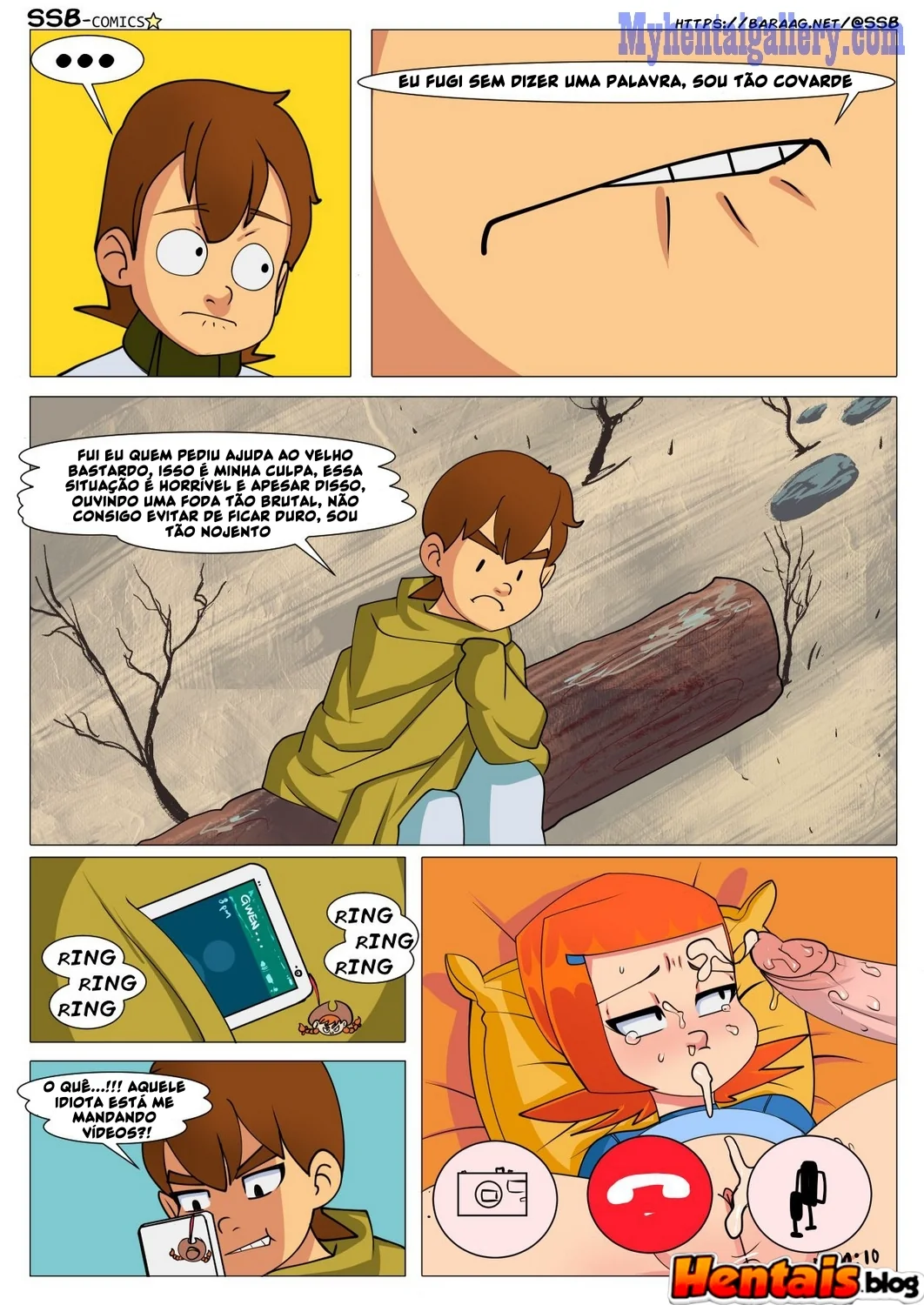 [REVISAR POST ⚠️✏️] Ben 10 Hentai: Gwen a Garota Sacanagem