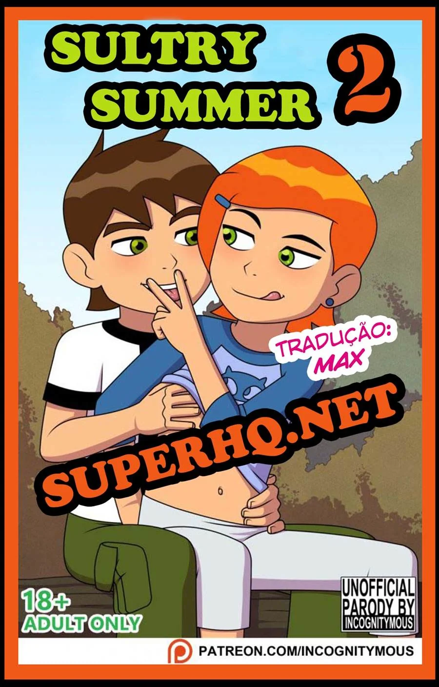 Ben 10: Verão Quente com Incesto da Piranha da Gwen – HQ Brasileiro