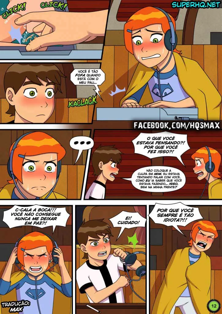 Ben 10: Verão Quente – Incesto com a Piranha da Gwen! em Hentai HQ Brasileiro
