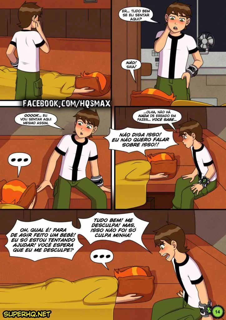 Ben 10: Verão Quente – Incesto com a Piranha da Gwen! em Hentai HQ Brasileiro