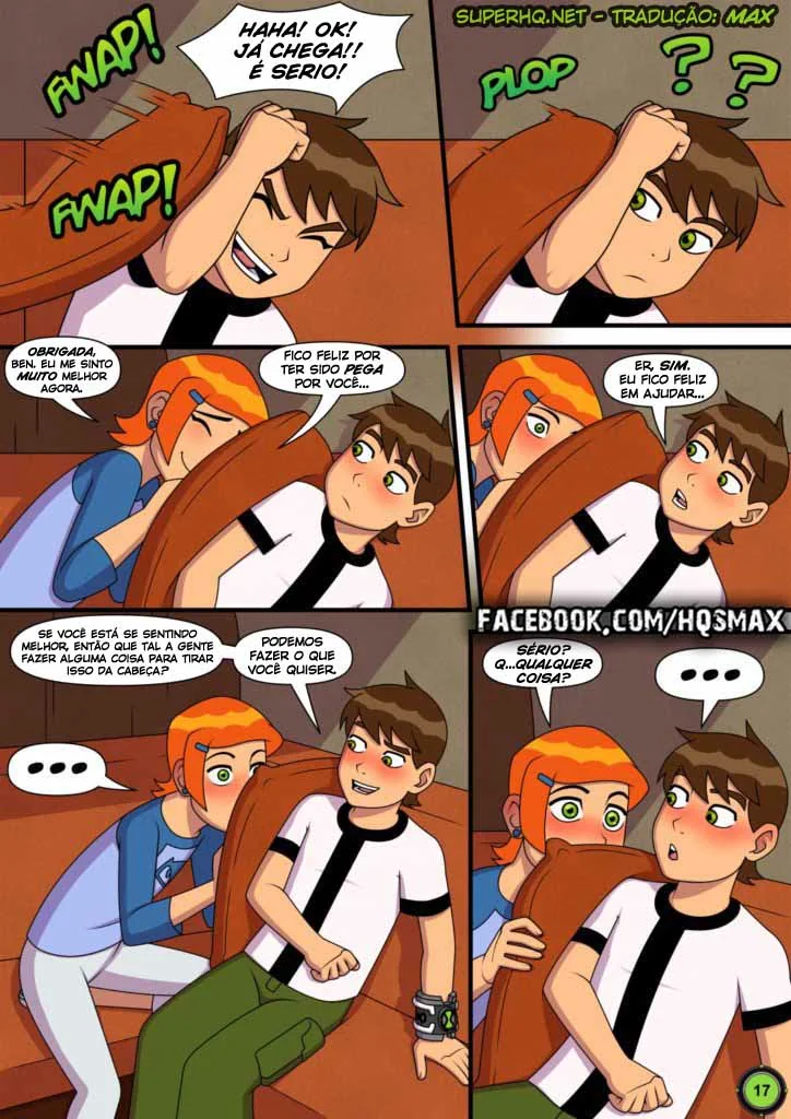 Ben 10: Verão Quente – Incesto com a Piranha da Gwen! em Hentai HQ Brasileiro