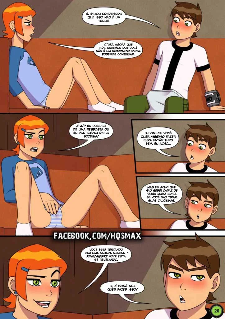 Ben 10: Verão Quente – Incesto com a Piranha da Gwen! em Hentai HQ Brasileiro