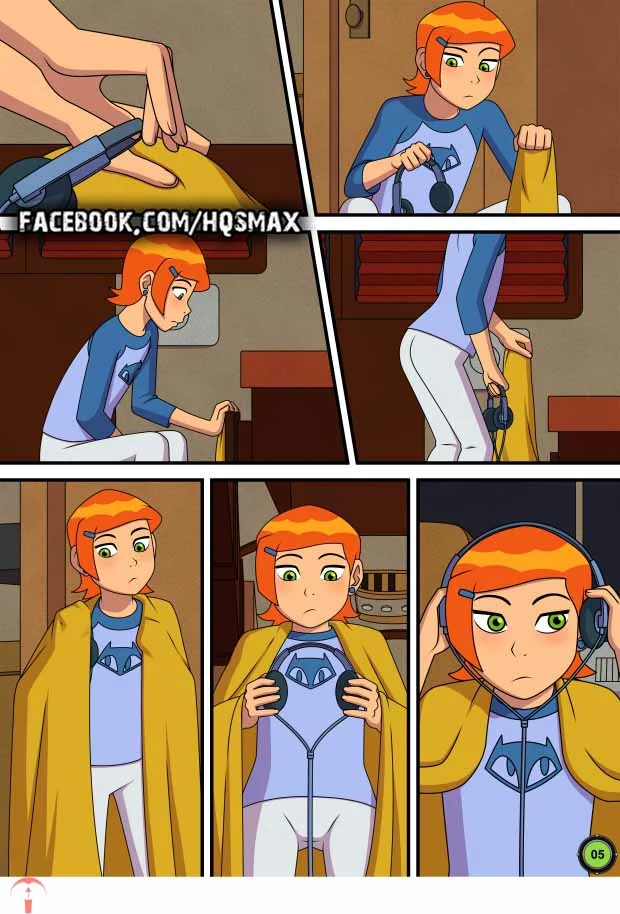 Ben 10: Verão Quente – Incesto com a Piranha da Gwen! em Hentai HQ Brasileiro