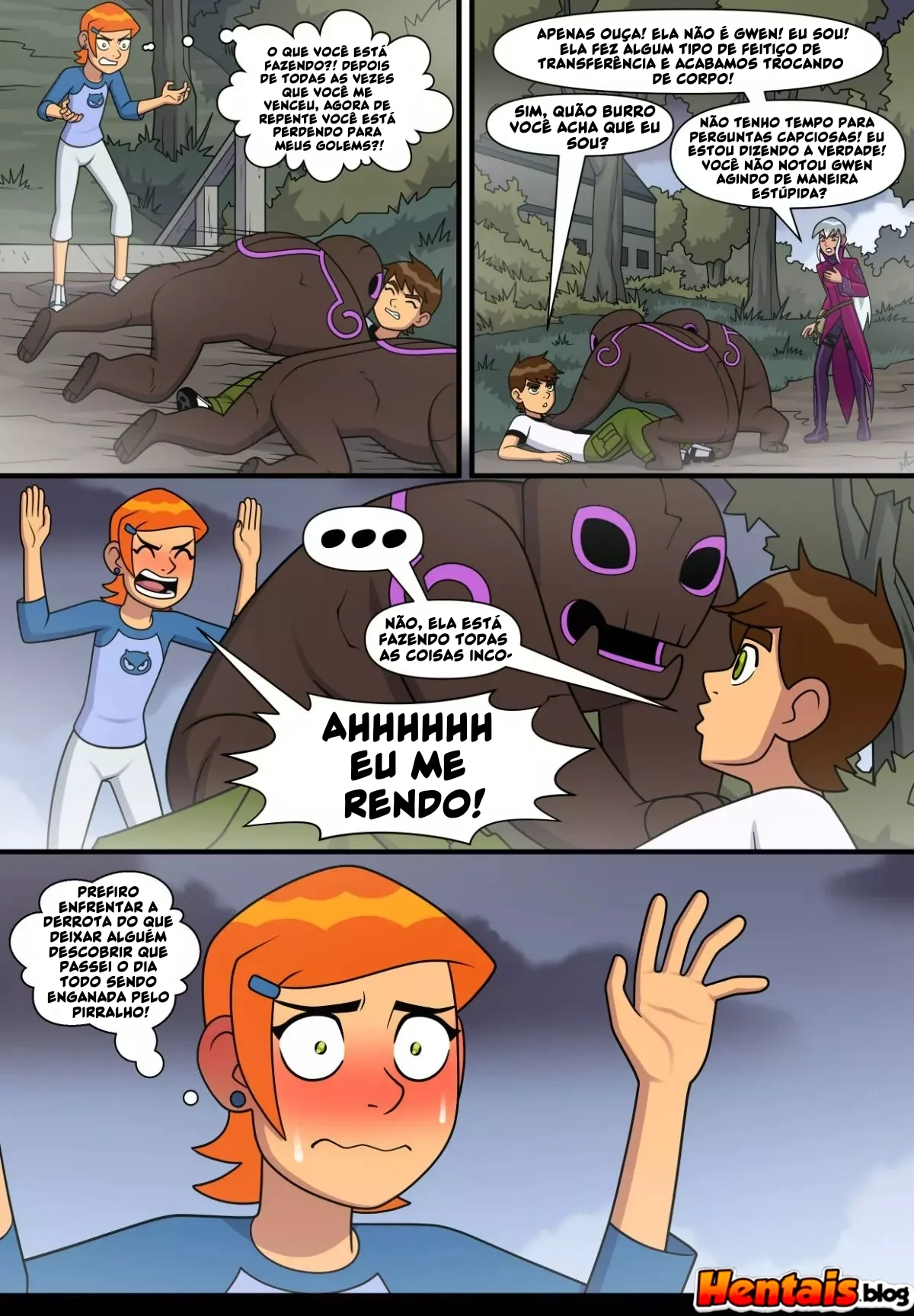 Ben 10: Verão Caliente VL.4 – Primas Safadas e Uma Piranha na Jogada em Hentai
