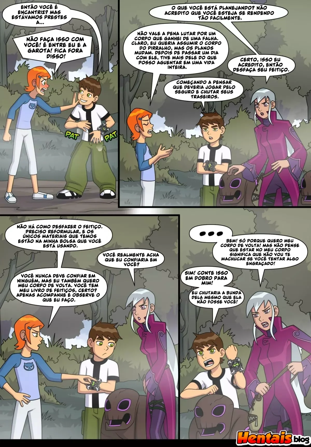 Ben 10: Verão Caliente VL.4 – Primas Safadas e Uma Piranha na Jogada em Hentai