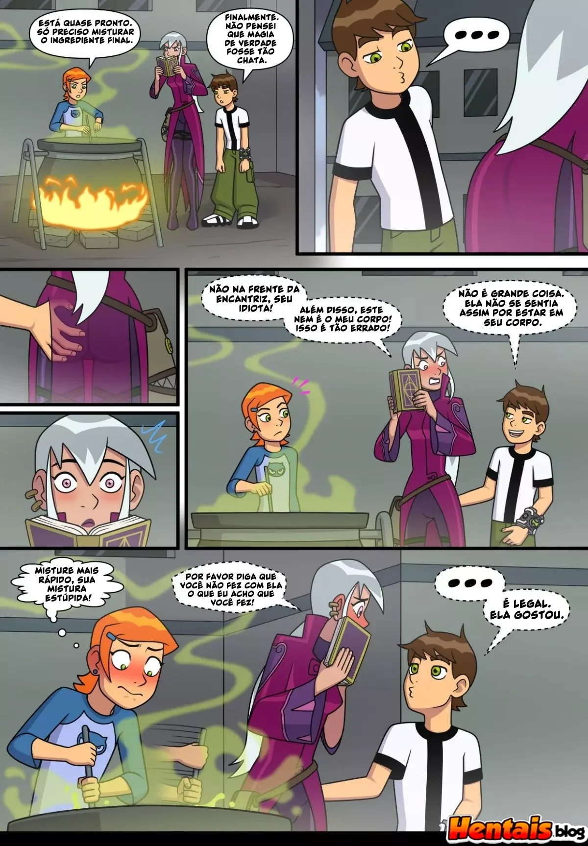 Ben 10: Verão Caliente VL.4 – Primas Safadas e Uma Piranha na Jogada em Hentai