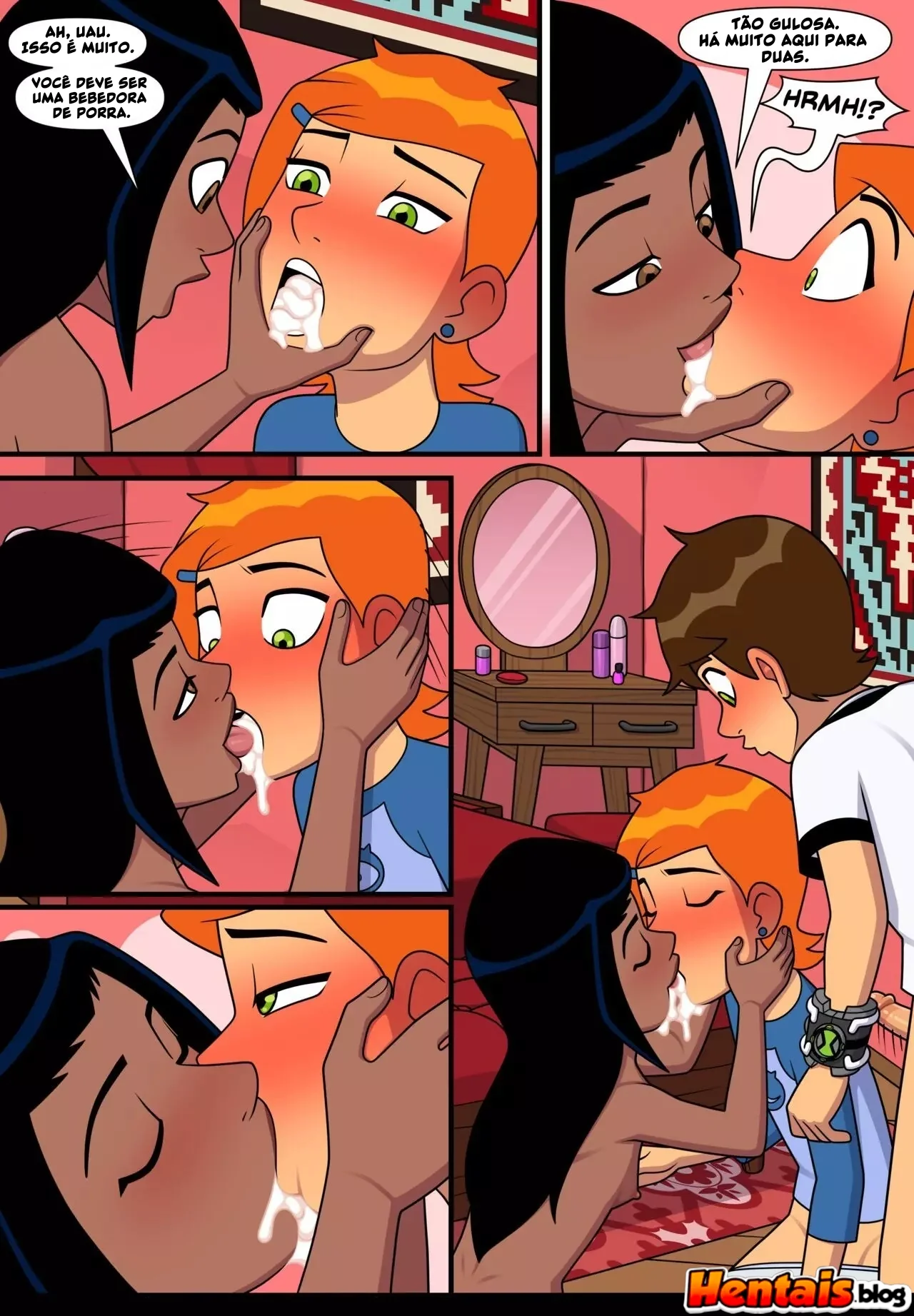 Ben 10 Putaria: Verão Quente VL.5 – Primos Tarados em Ação! em HQ