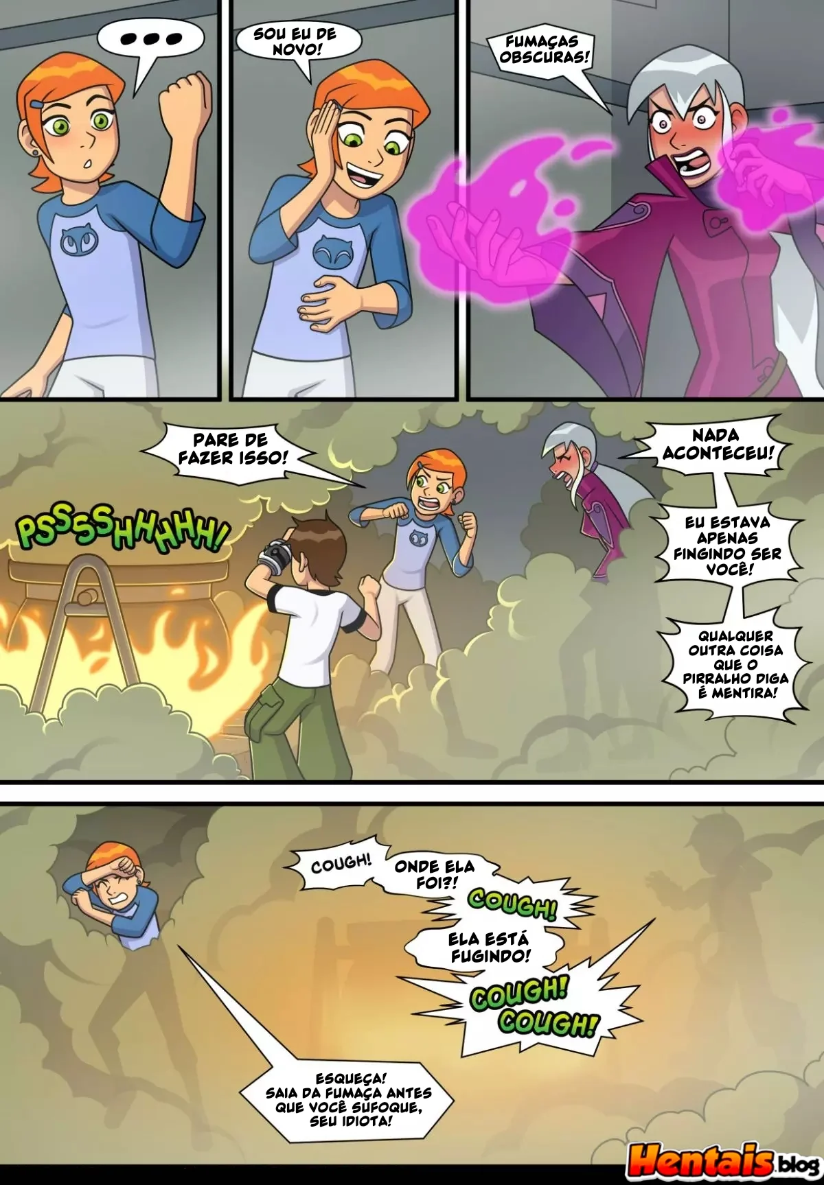 Ben 10: Verão Caliente VL.4 – Primas Safadas e Uma Piranha na Jogada em Hentai