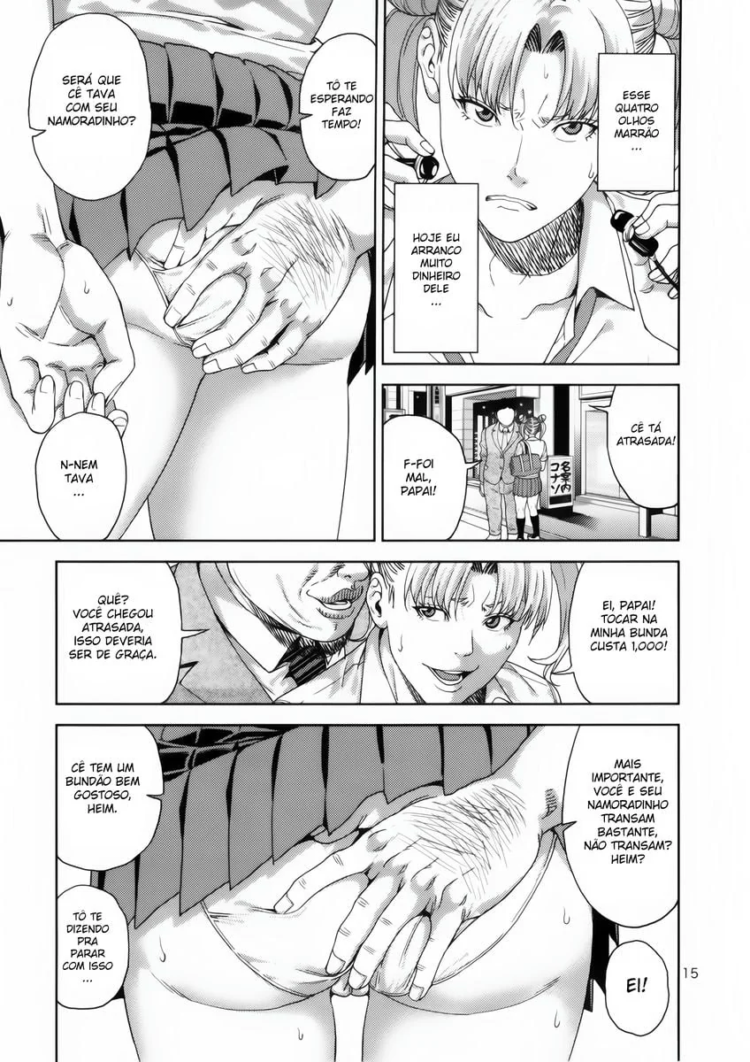 Sailor Moon A piranha do Sexo em Hentai HQ