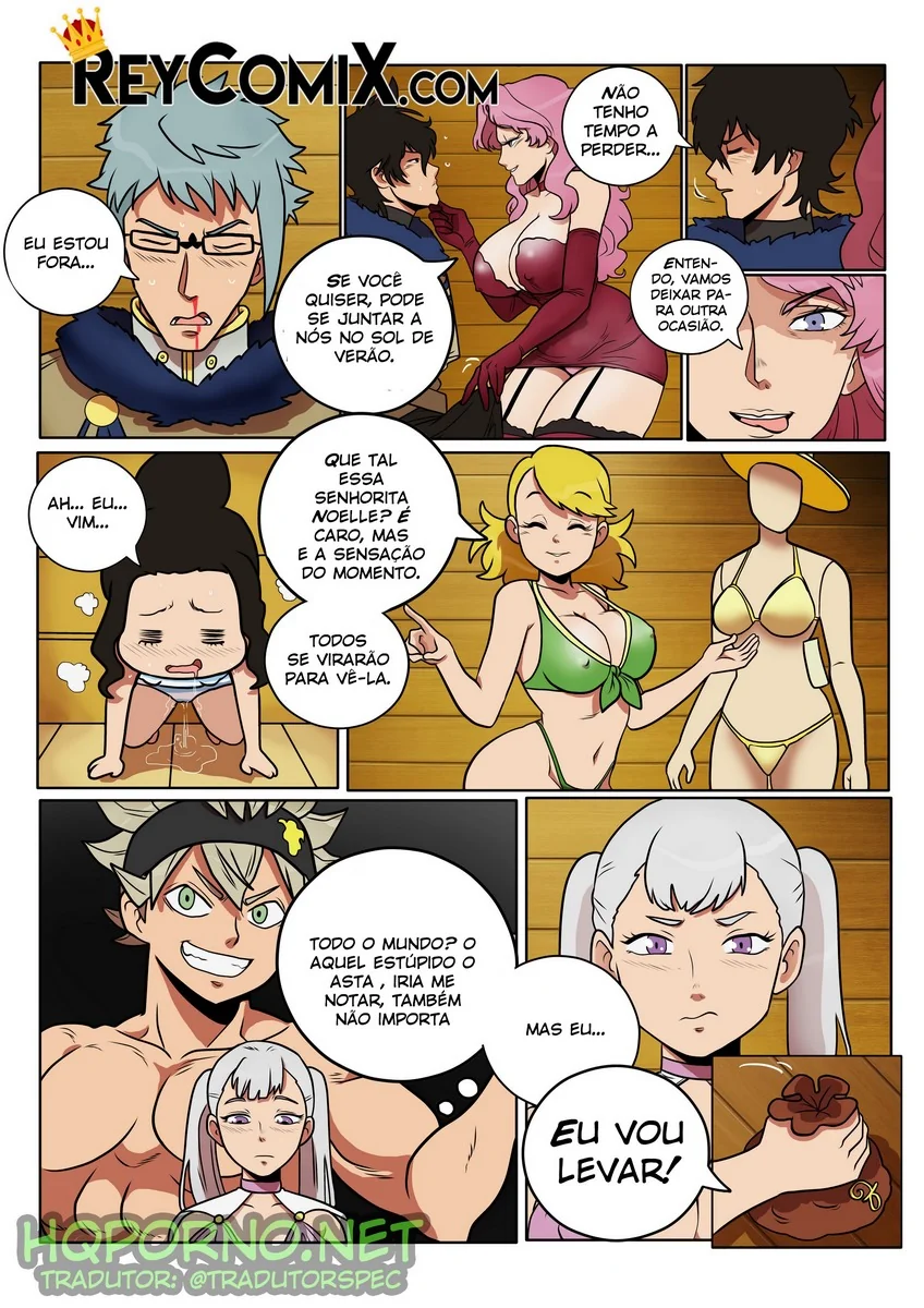 Noelle e seu Biquíni Ousado atraem olhares famintos por pica em hentai HQ