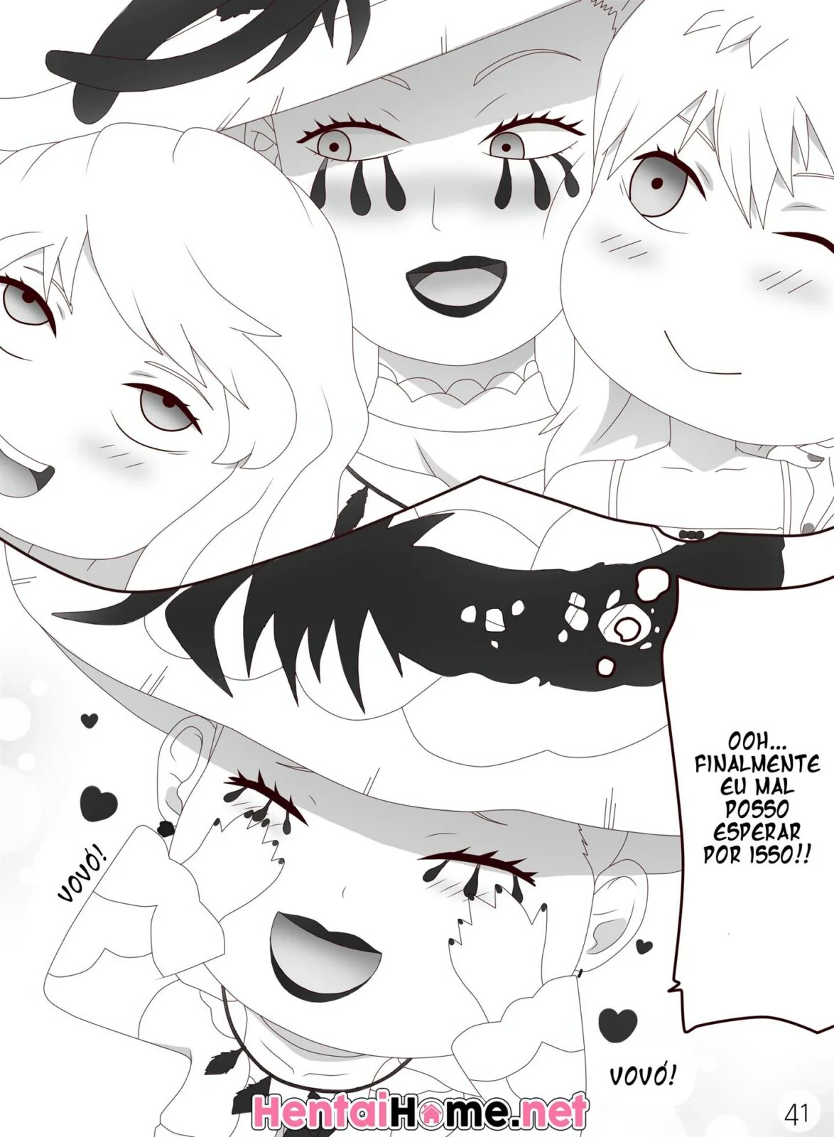 Asta e Vanessa: Buceta Molhada e Pau Duro em Black Clover Hentai HQ Brasileiro