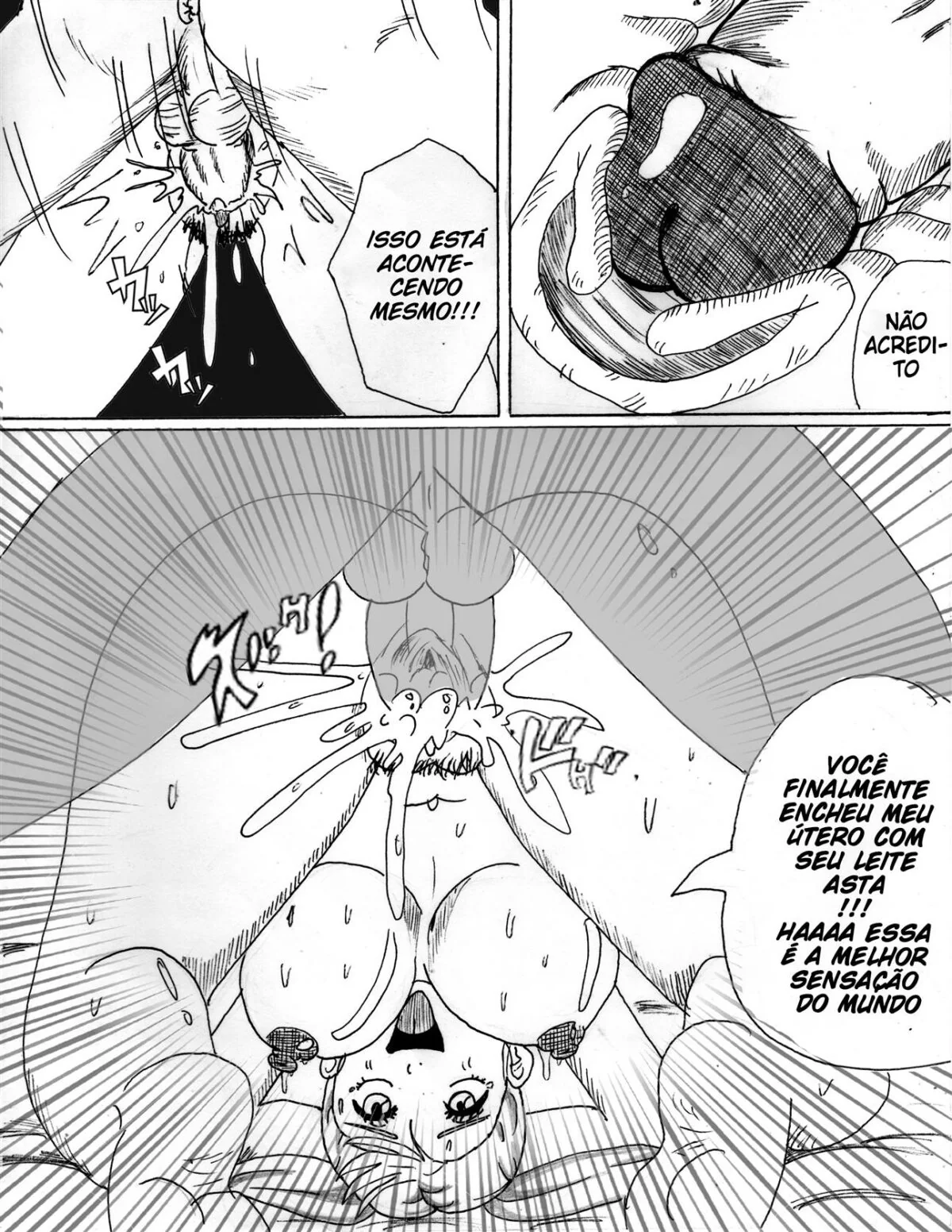 A Família Asta x Noelle: Buceta Bêbada e Rola Desmiolada em Hentai HQ Brasileiro