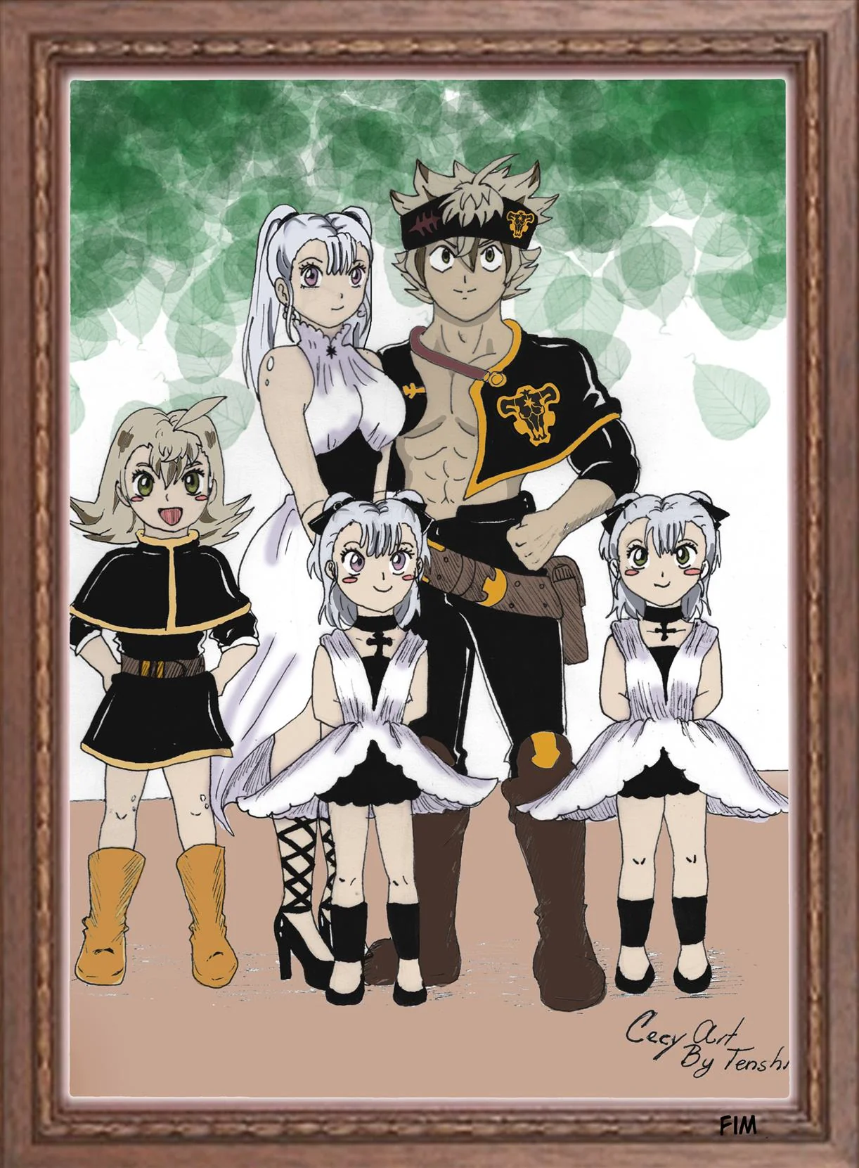 A Família Asta x Noelle: Buceta Bêbada e Rola Desmiolada em Hentai HQ Brasileiro