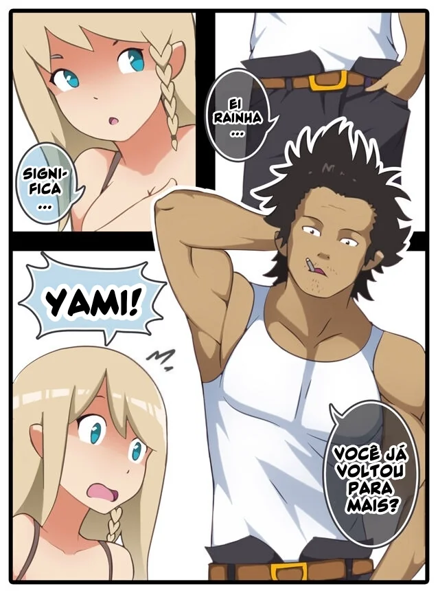 Black Clover Hentai: Feitiço Proibido – Piranhas da Clover levando na buceta e na bunda em HQ de Hentai Brasileiro