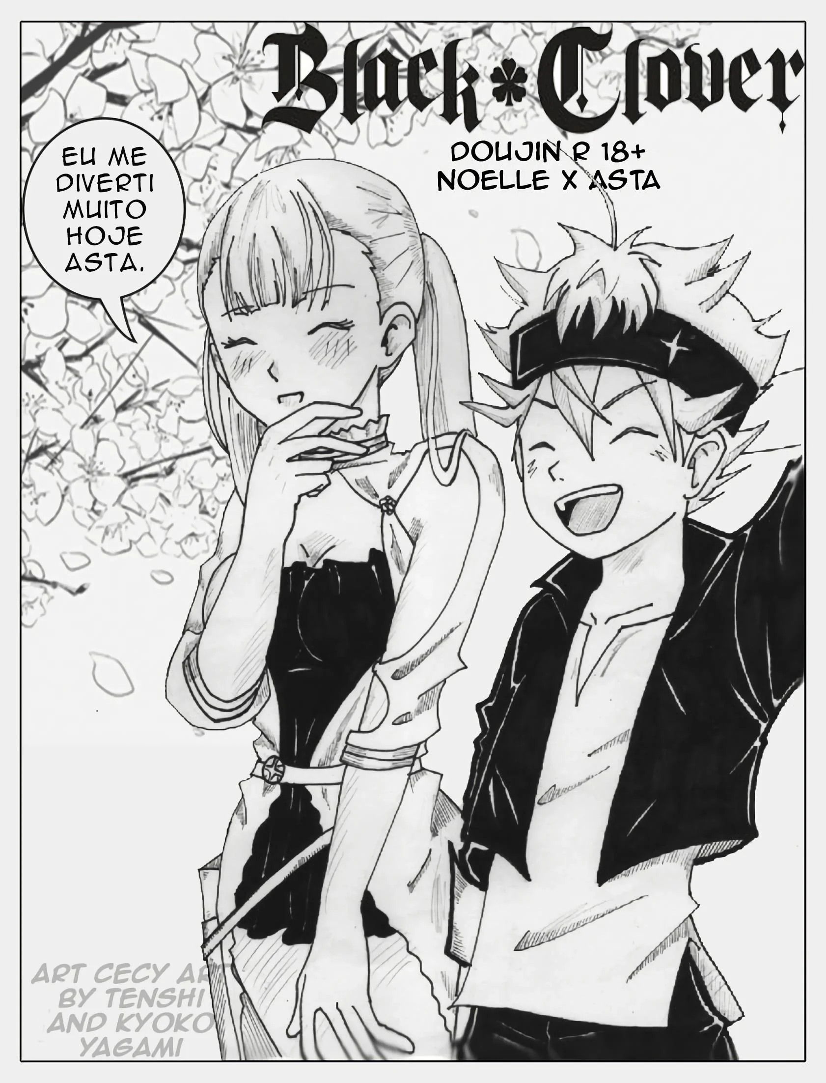 Black Clover Hentai: Noelle x Asta – A Princesinha Safada Recebe a Piroca do Tarado Asta” em HQ Brasileiro