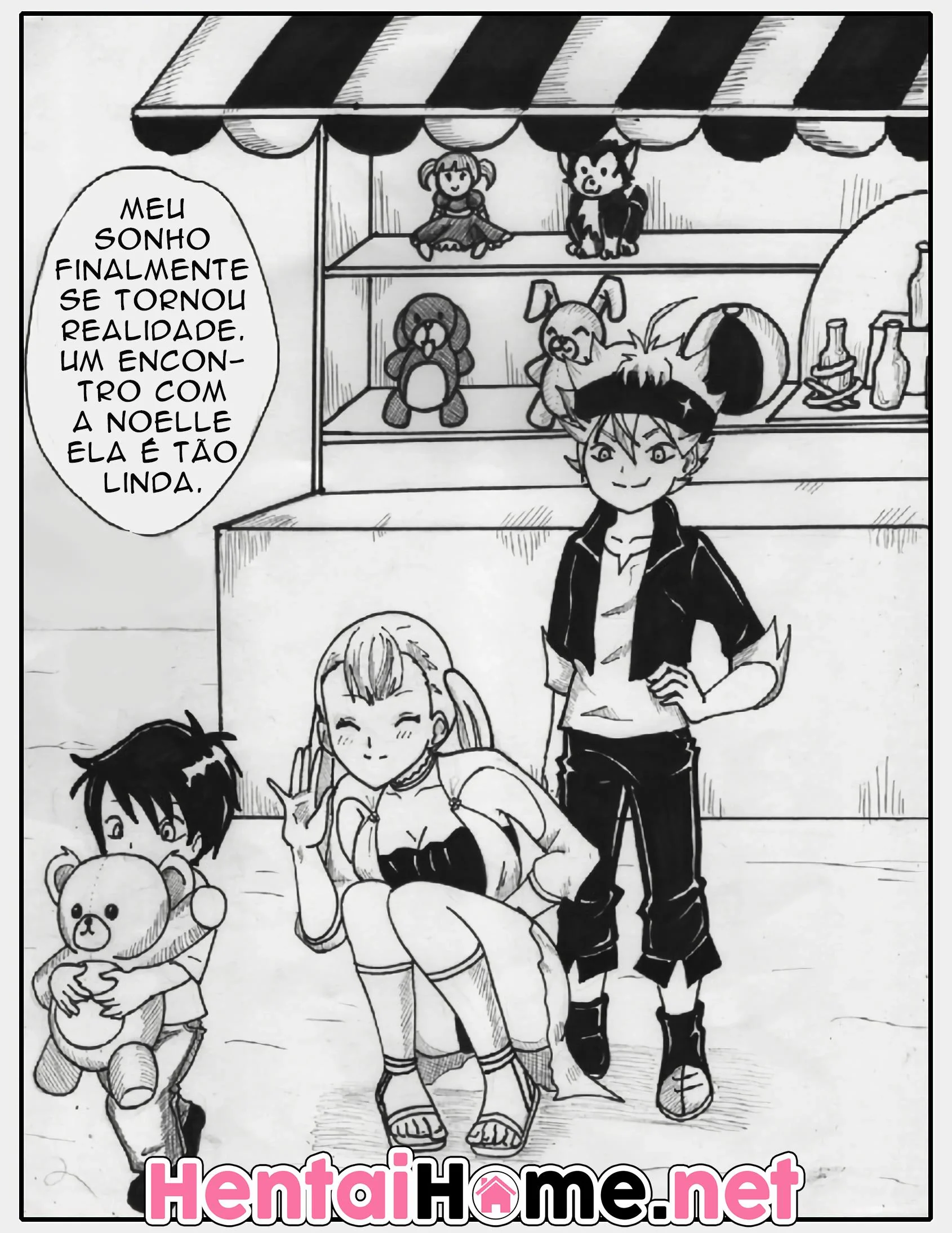 Black Clover Hentai: Noelle x Asta – A Princesinha Safada Recebe a Piroca do Tarado Asta” em HQ Brasileiro