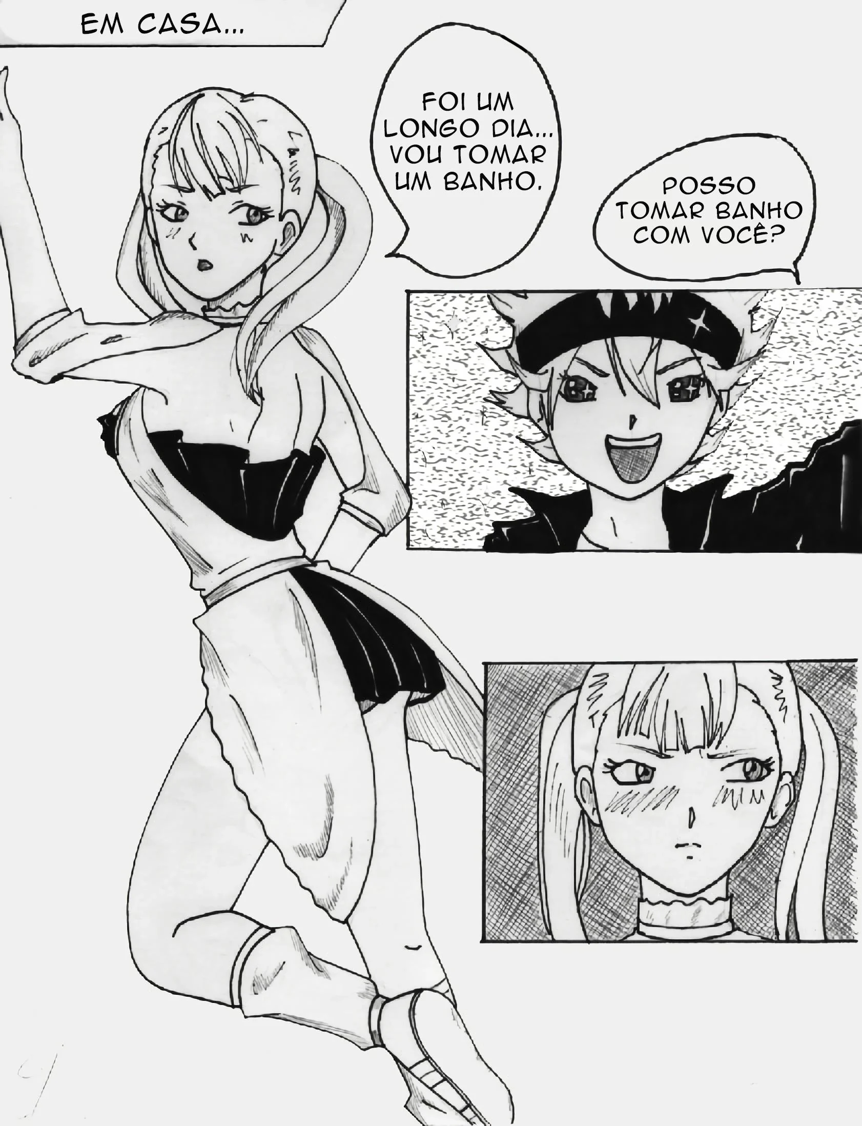 Black Clover Hentai: Noelle x Asta – A Princesinha Safada Recebe a Piroca do Tarado Asta” em HQ Brasileiro