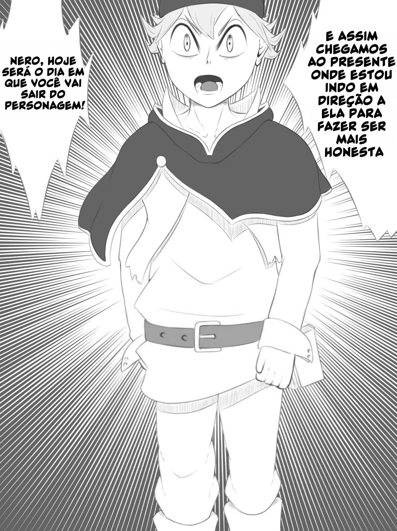 Black Clover: Nero e Asta Em Um Sexo Anal Sensacional em HQ Brasileiro