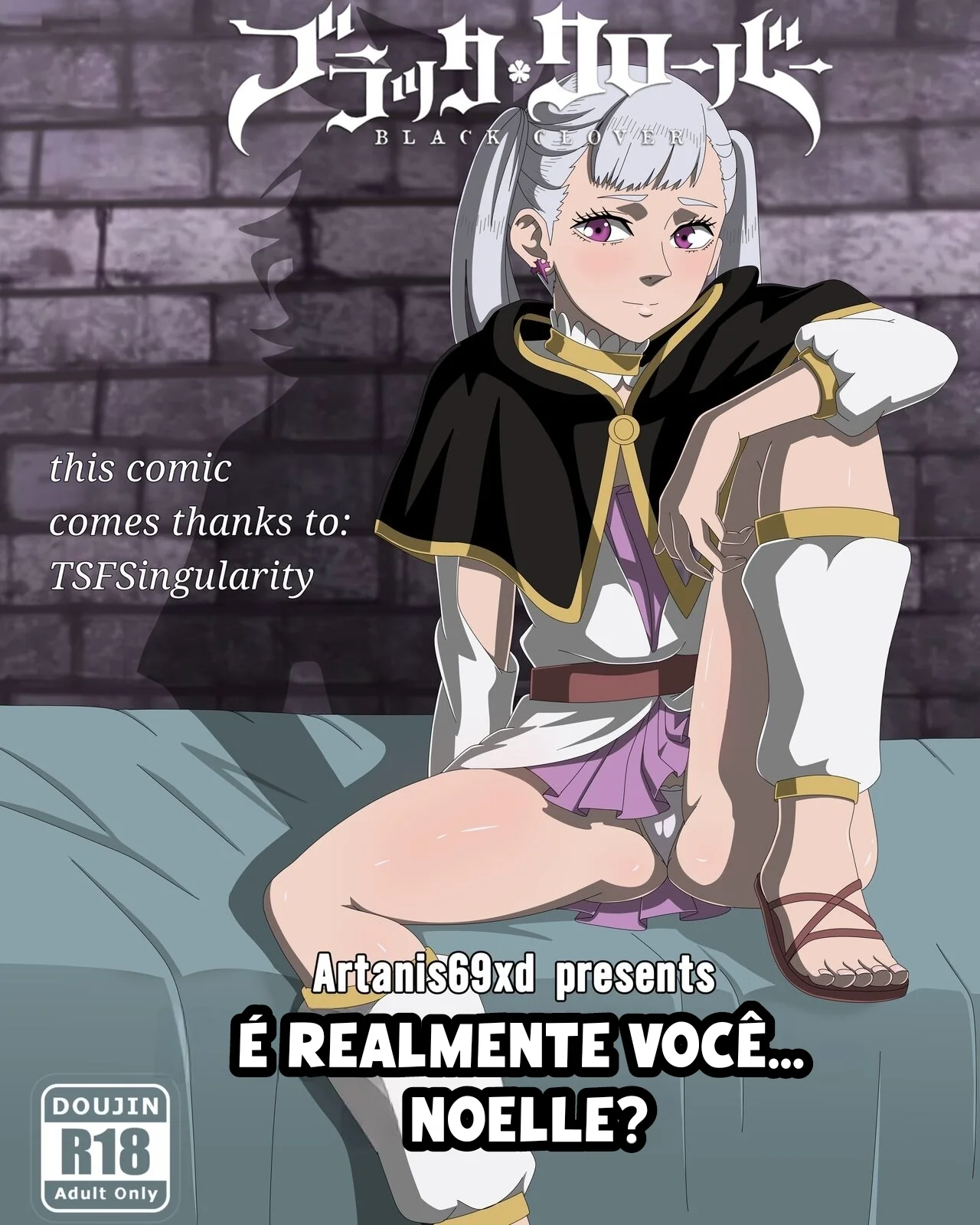Noelle Mostra sua Buceta Gostosa em Black Clover Porno – HQ Brasileiro