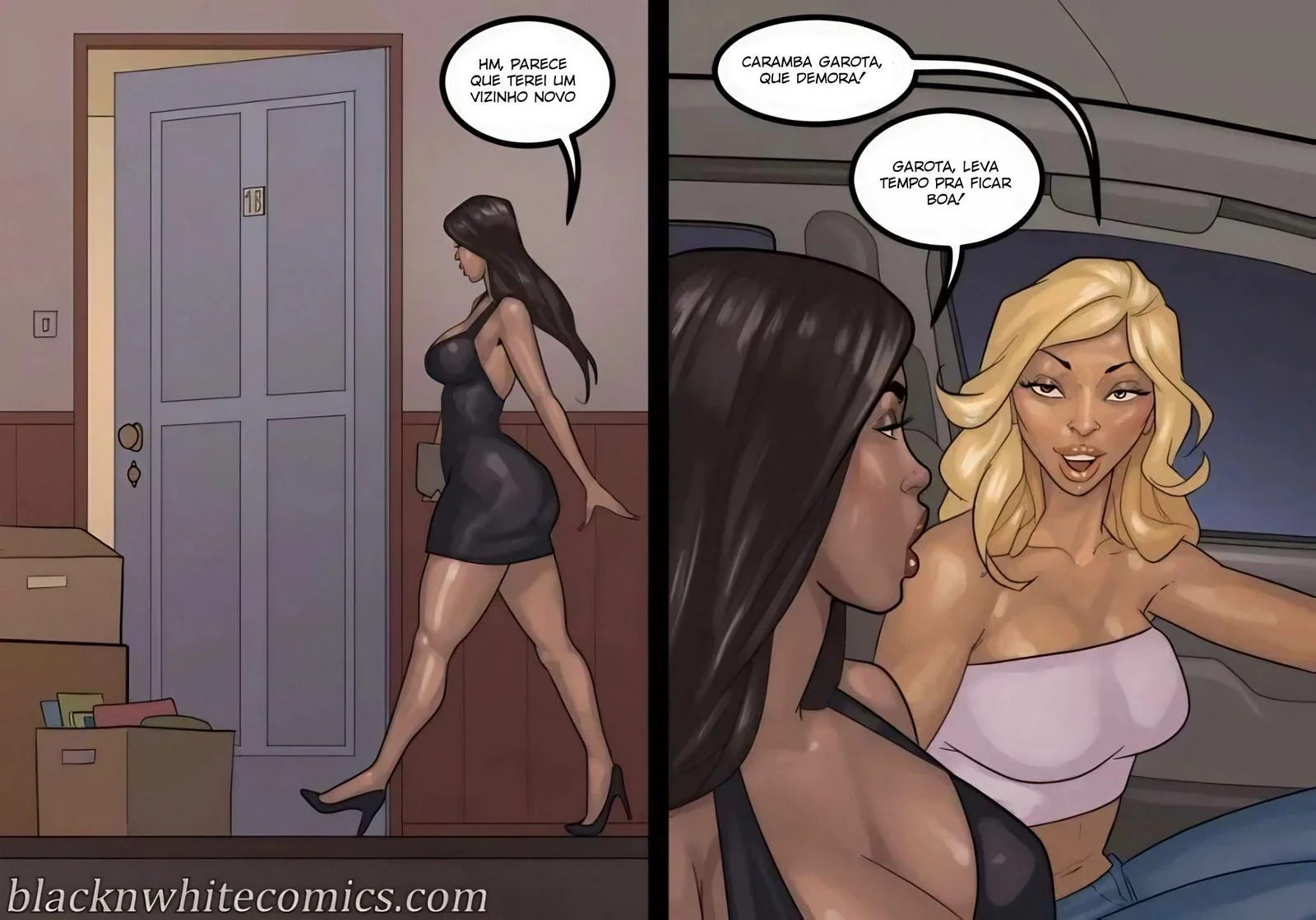 As Safadas da Noite: A Vingança da Amiga Piranha em Quadrinhos Eróticos” – em hentai HQ